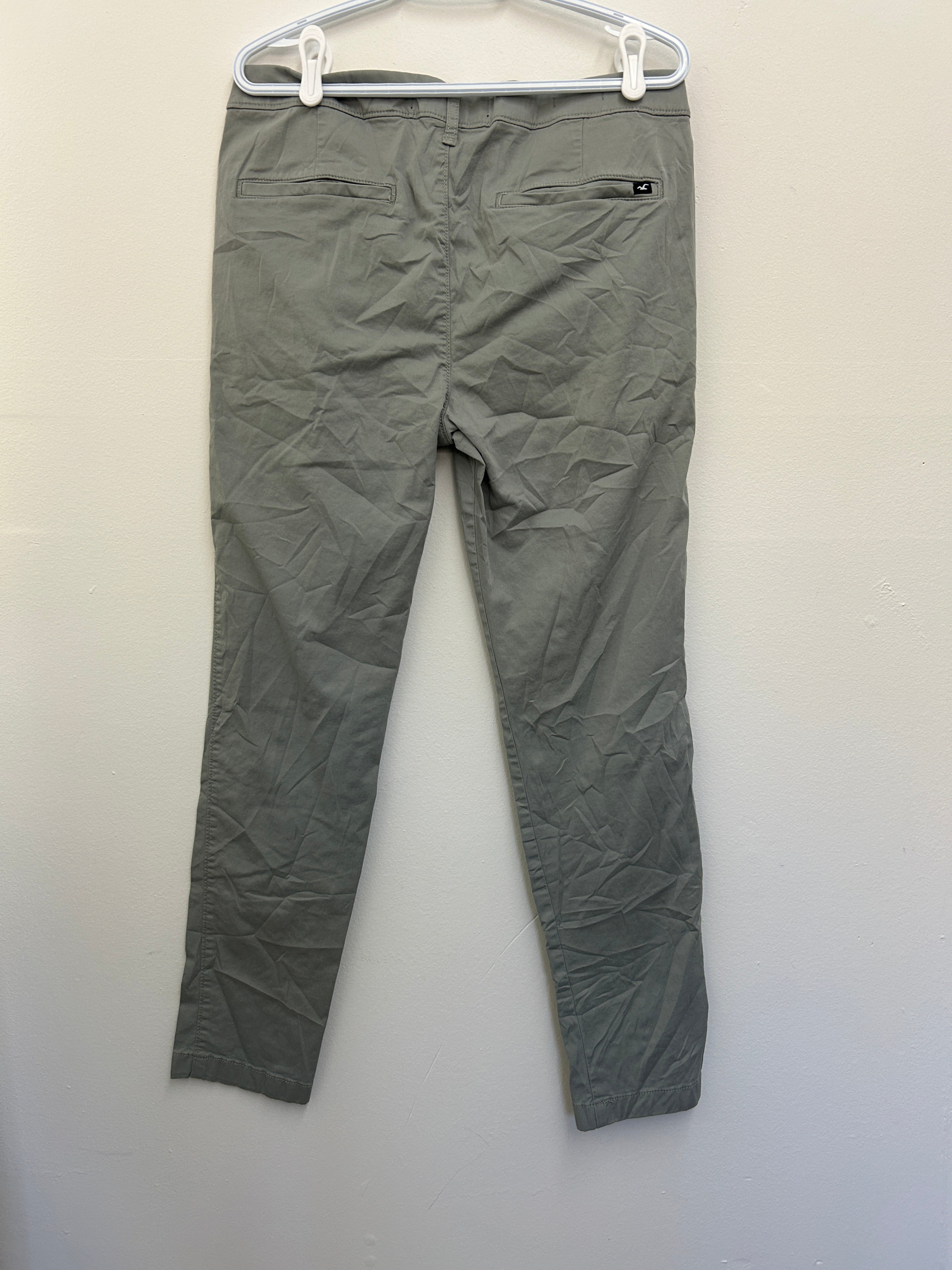 Hollister | Pantalon chino gris coupe skinny