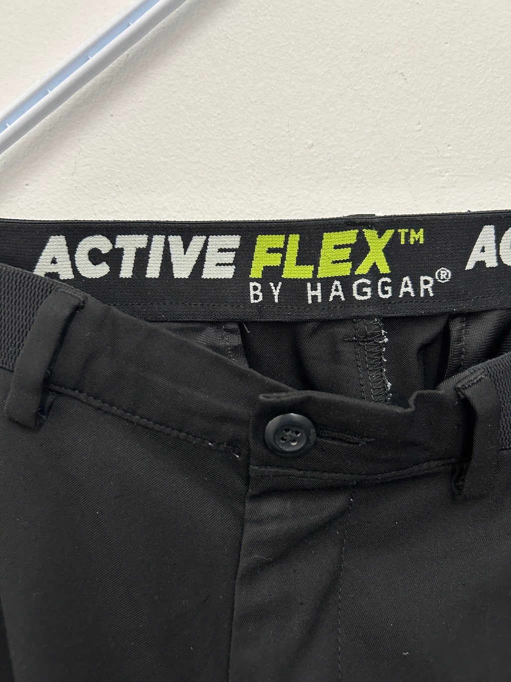 HAGGAR | Pantalon noir Active Flex™
