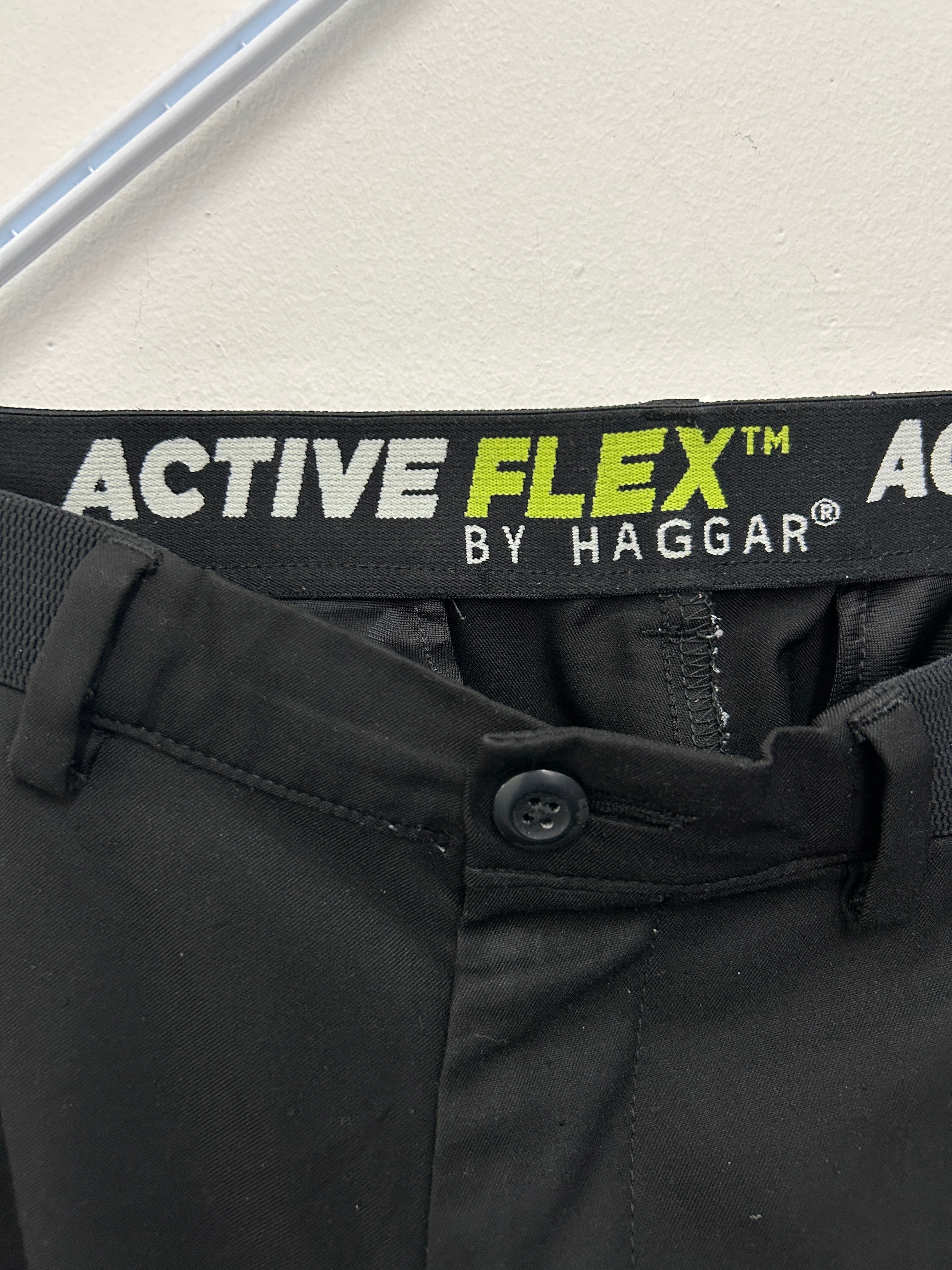 HAGGAR | Pantalon noir Active Flex™