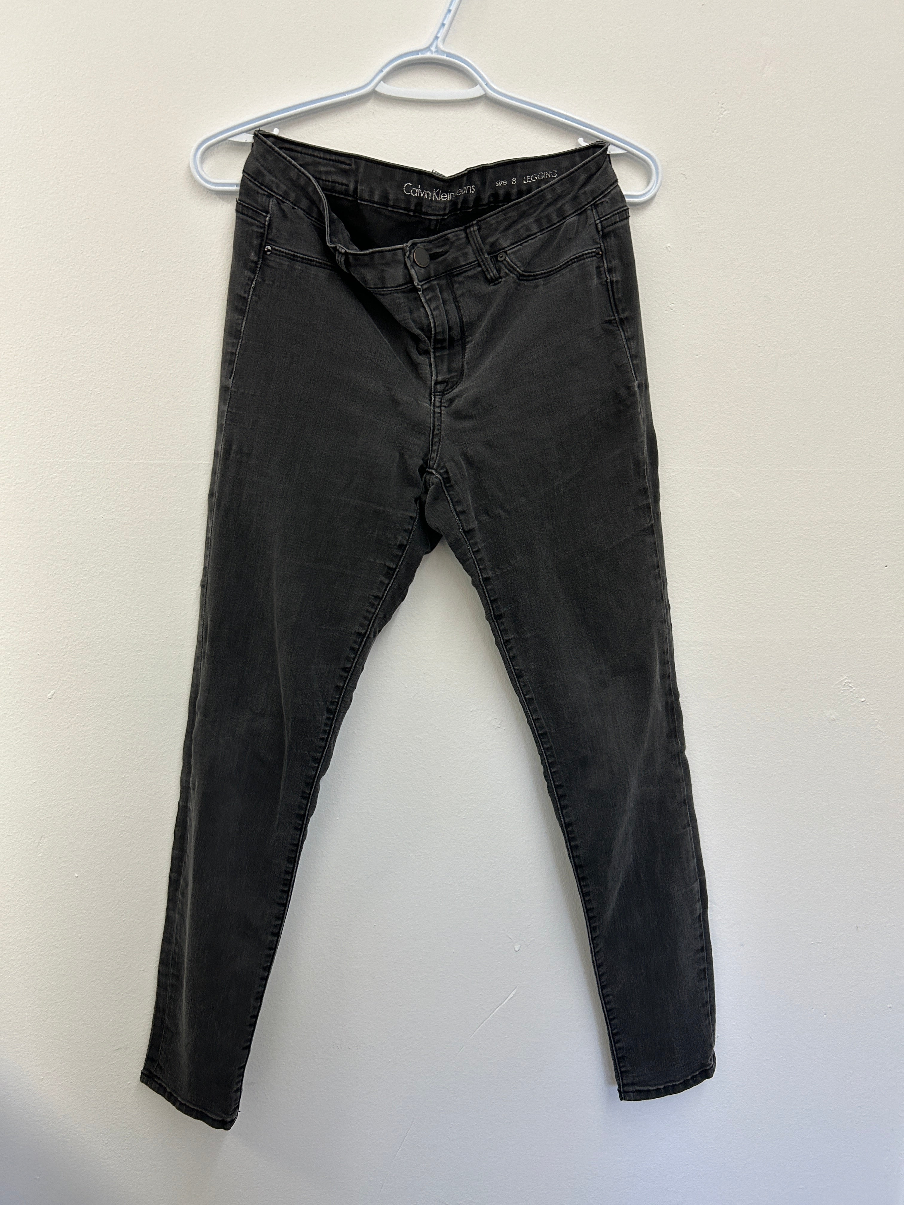 Calvin Klein Jeans | Legging denim noir ajusté