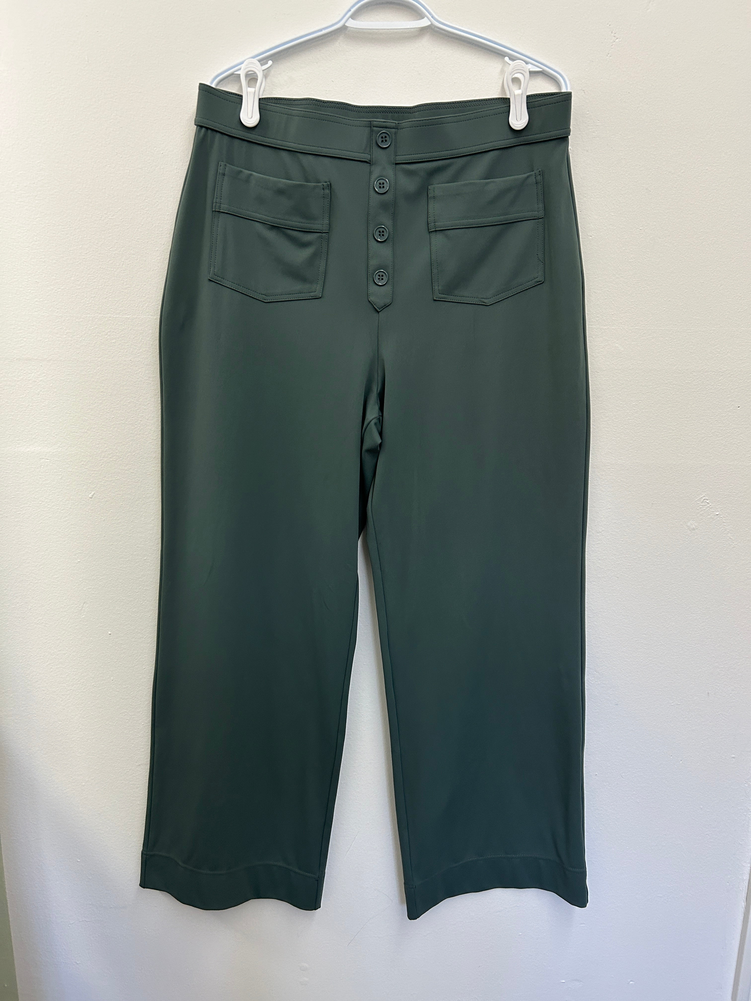 Halara | Pantalon vert à 2 poches arrière