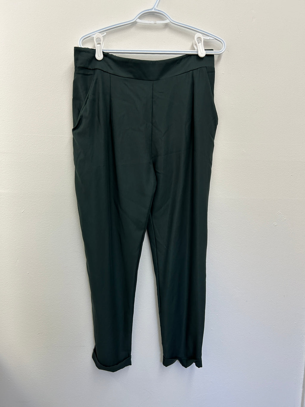 Chenry Bobin | Pantalon vert à taille élastique