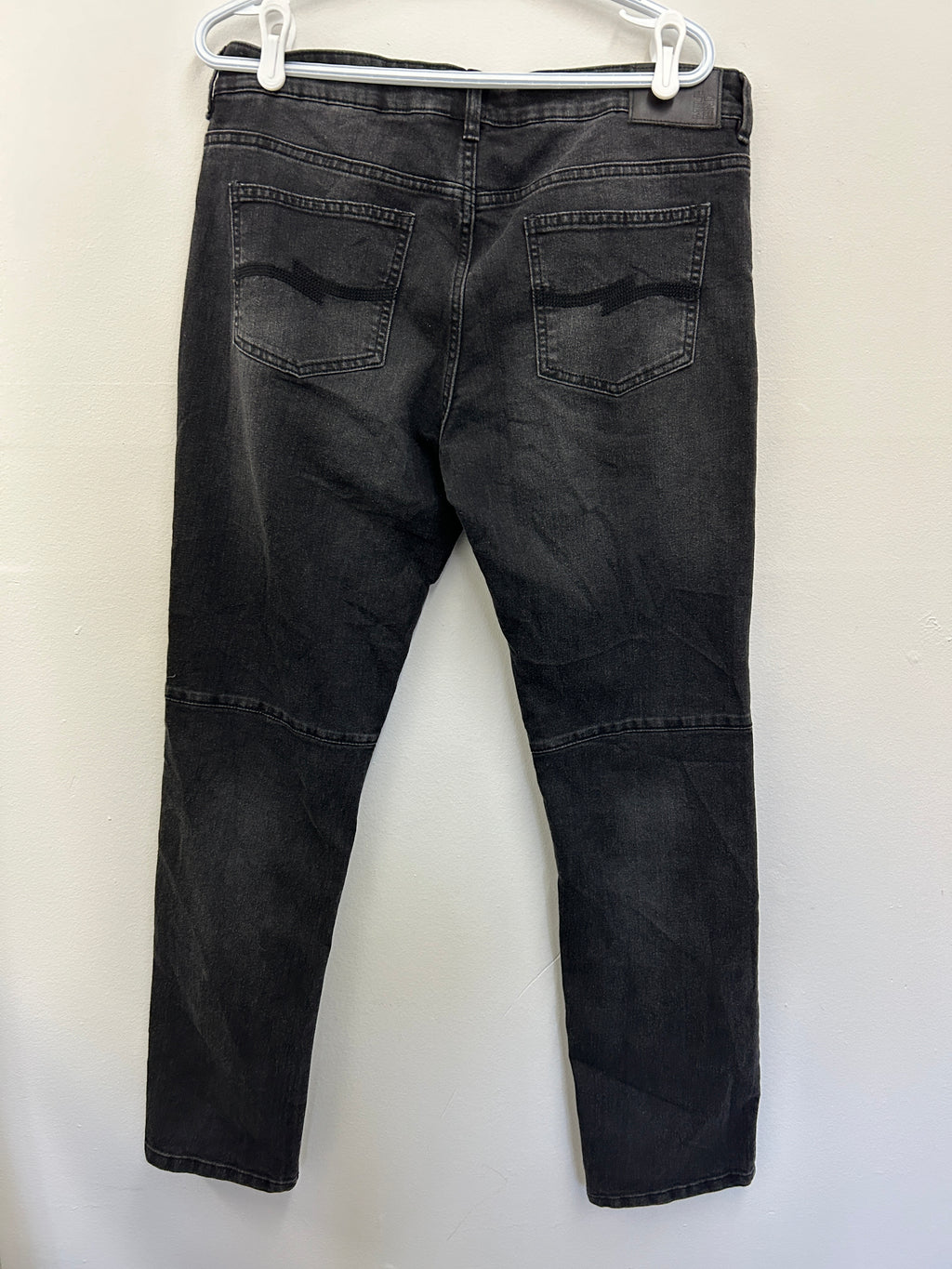 MILE END | Jean noir effet usé