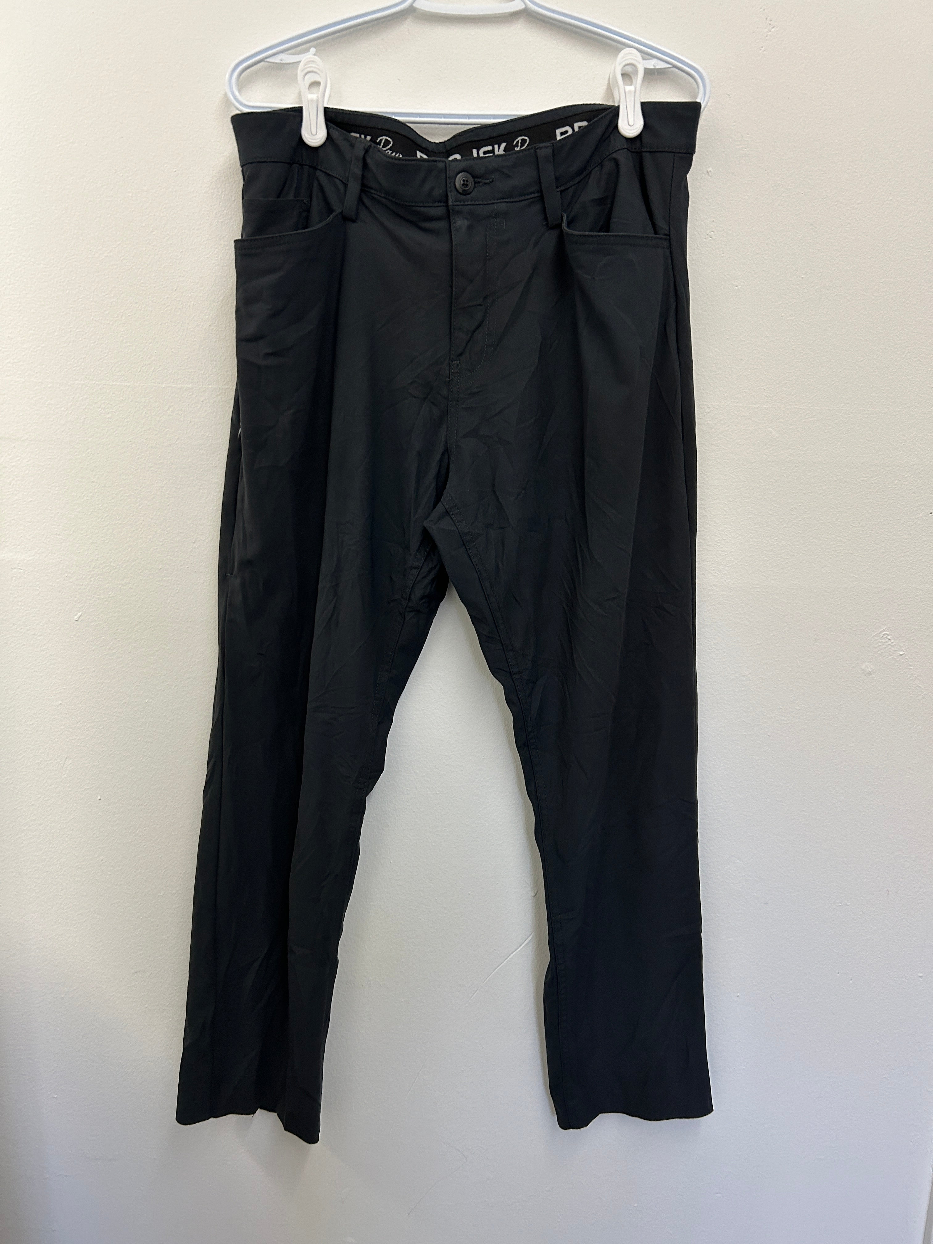 PROJEK RAW | Pantalon noir à coupe droite