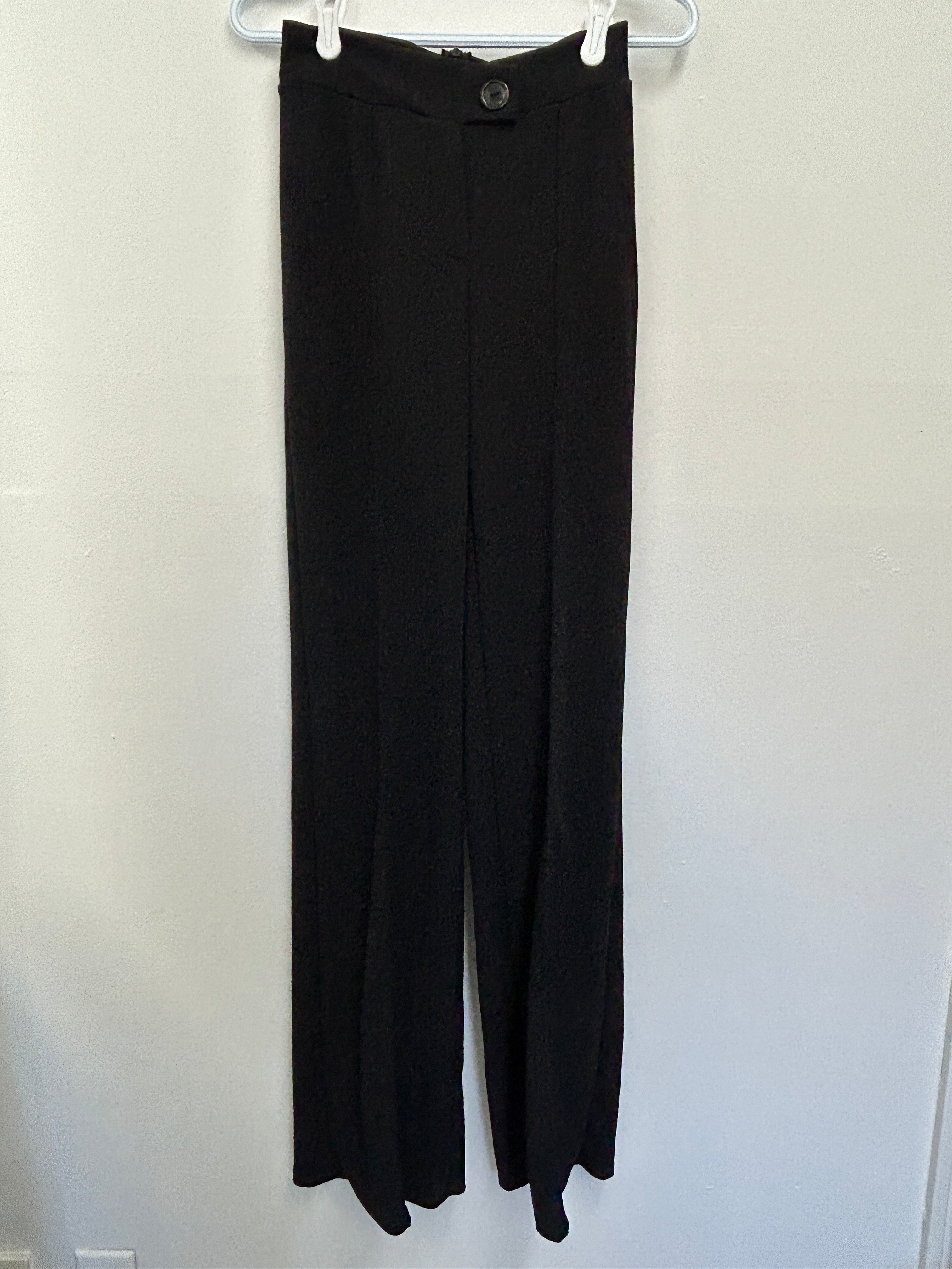 Pantalon noir taille élastique