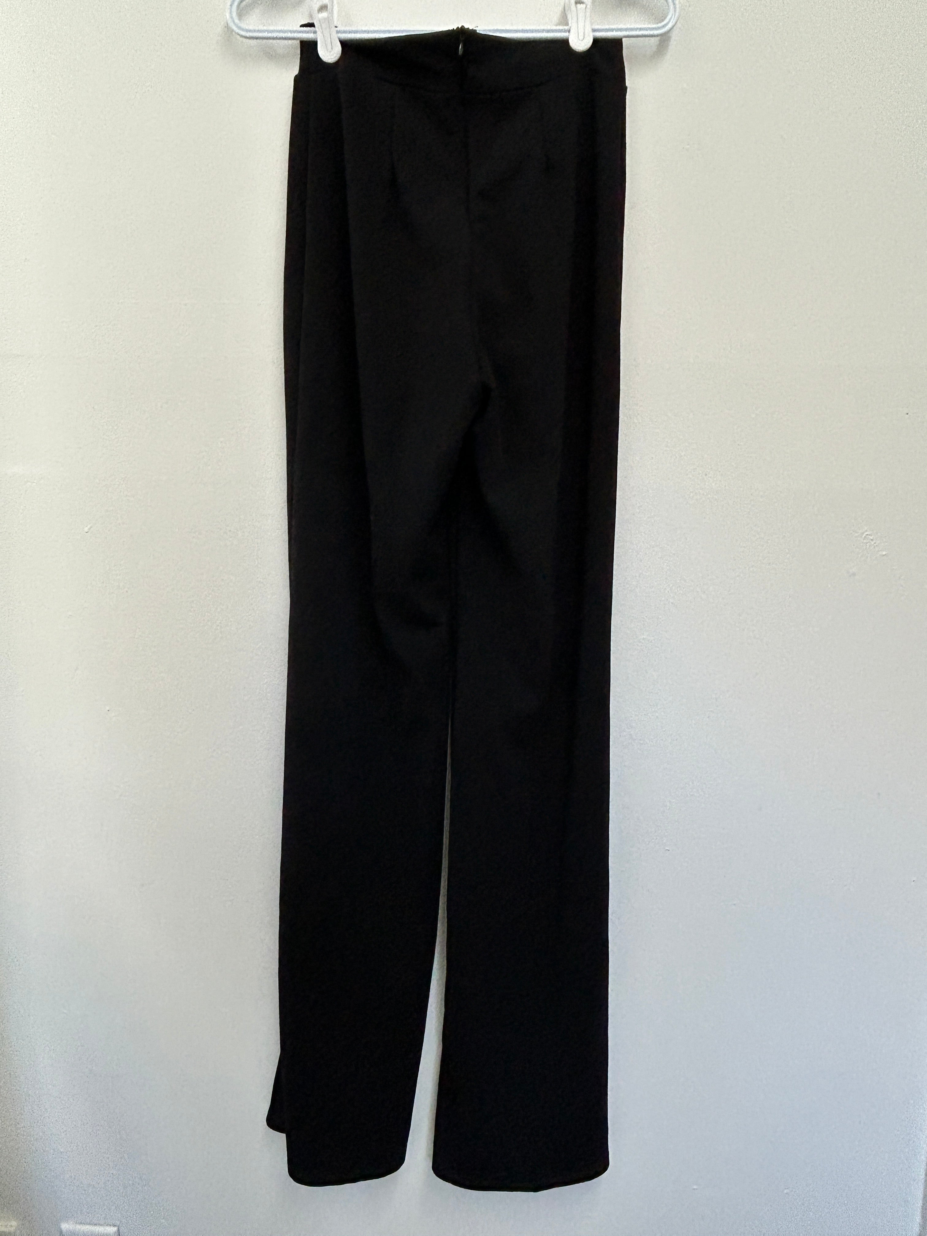 Pantalon noir taille élastique
