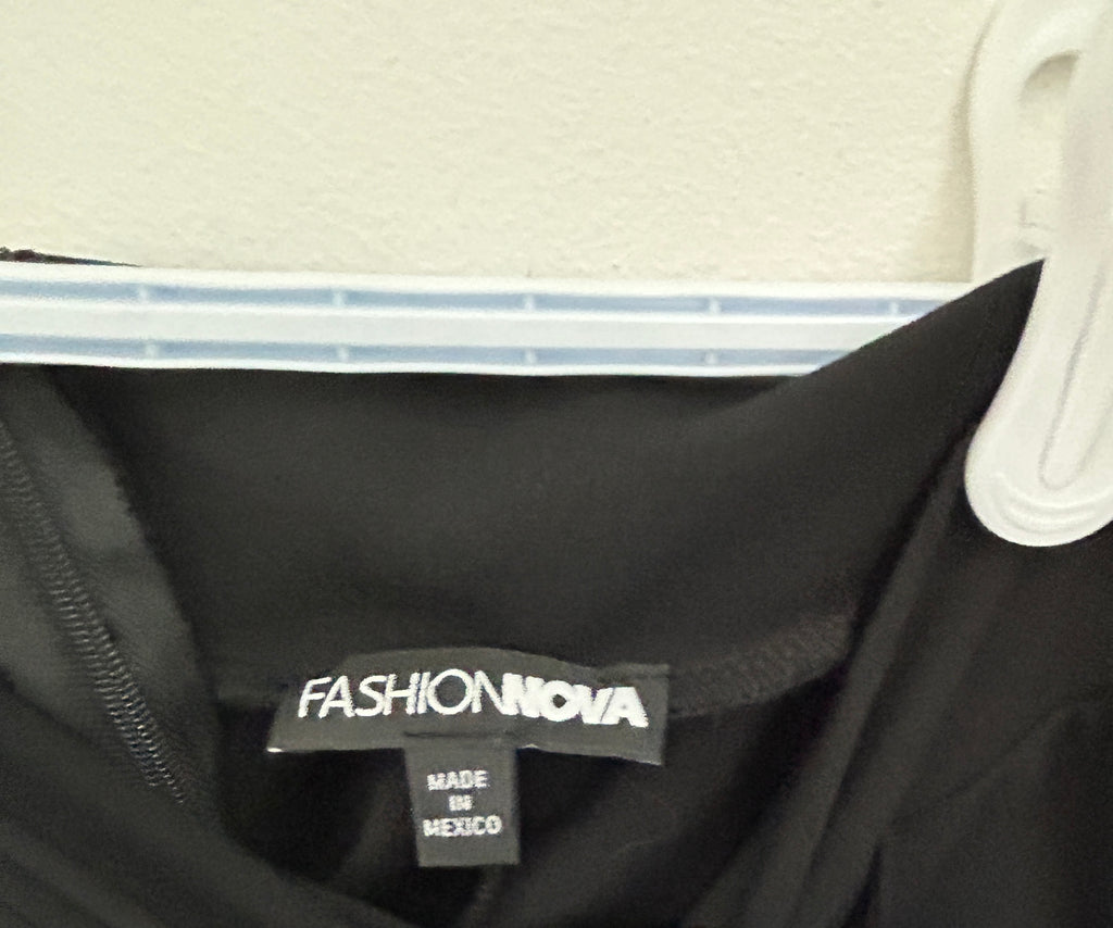 Pantalon noir taille élastique