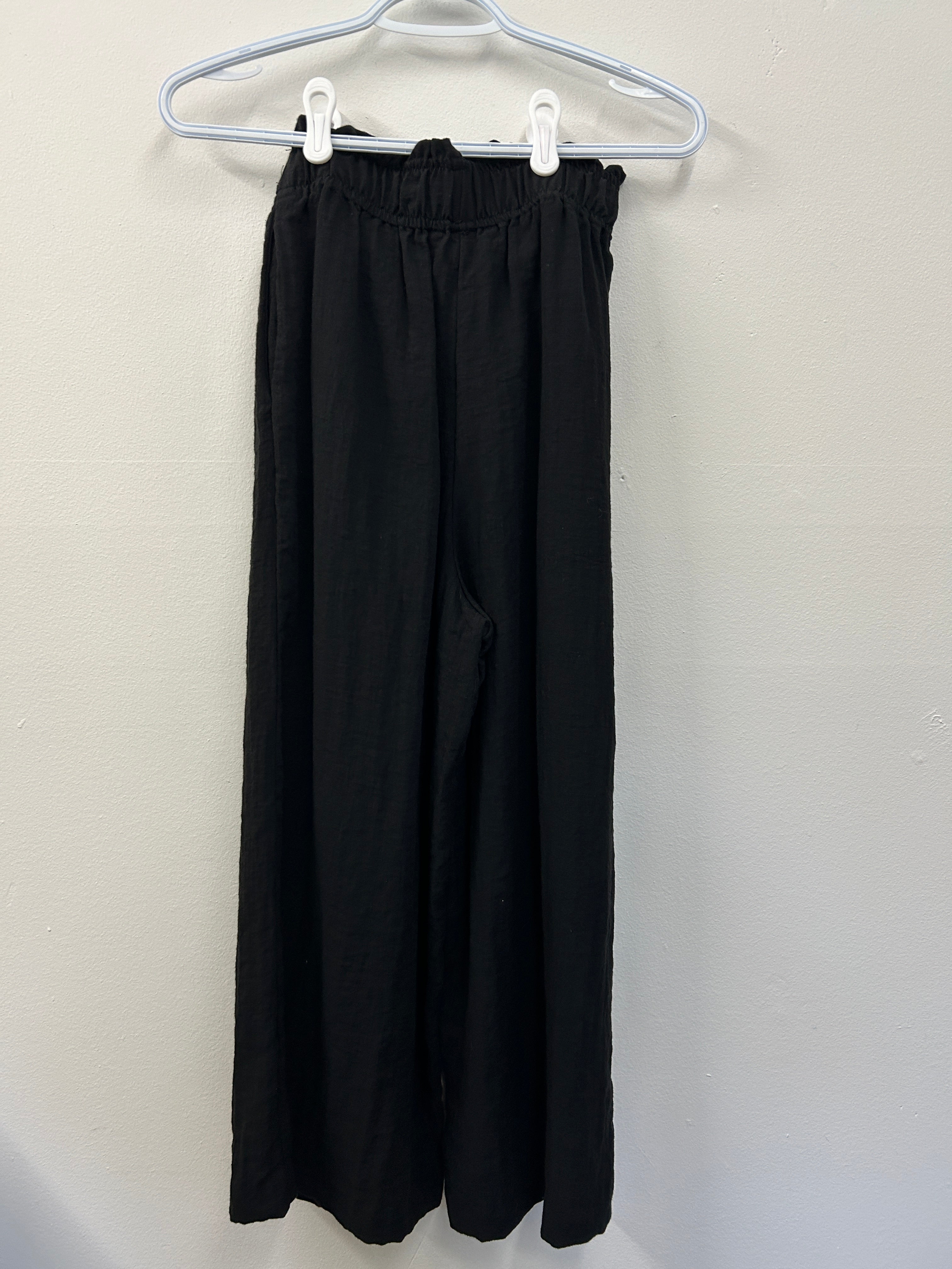 H&M | Pantalon ample noir taille élastique