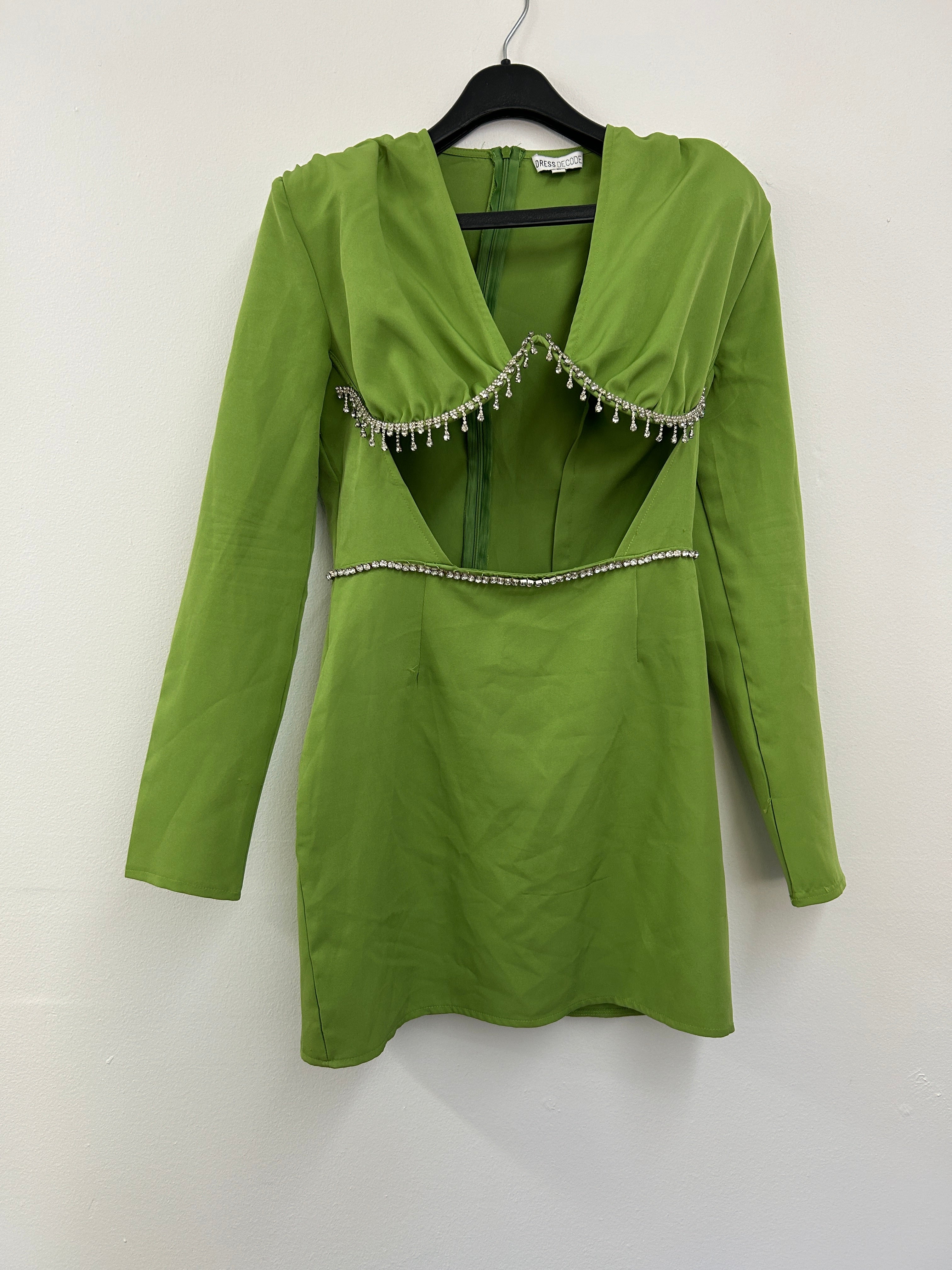 Robe verte glamour — Dress de Code