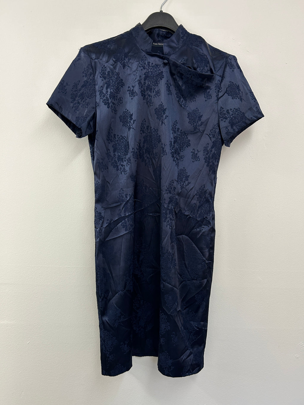 Robe bleu marine style japonais — Vice Versa