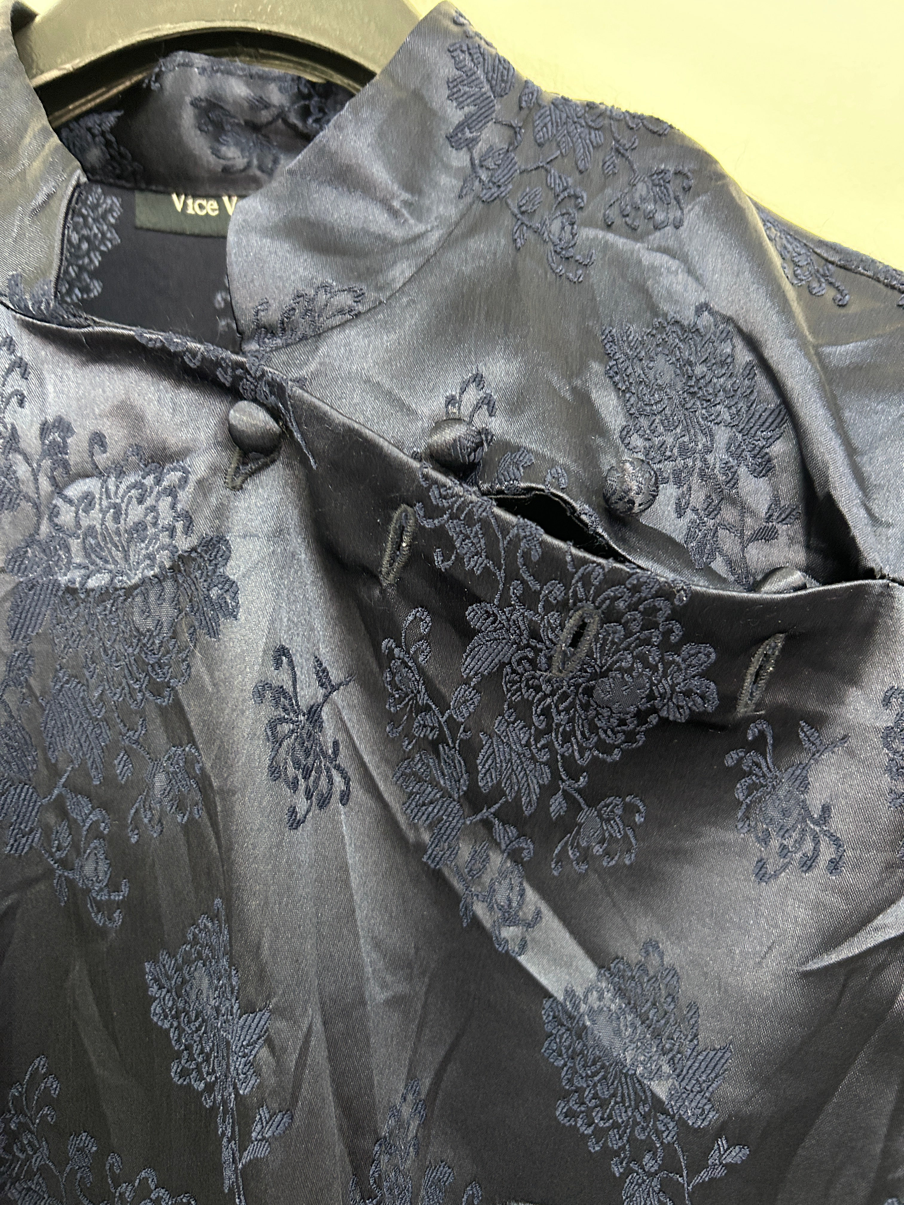 Robe bleu marine style japonais — Vice Versa