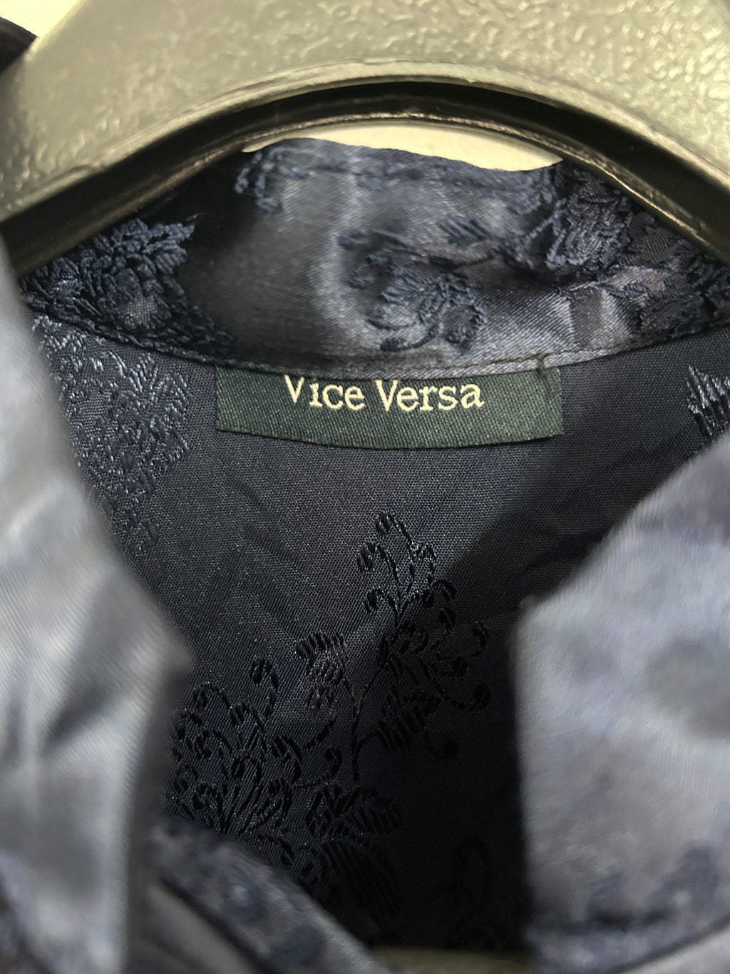 Robe bleu marine style japonais — Vice Versa