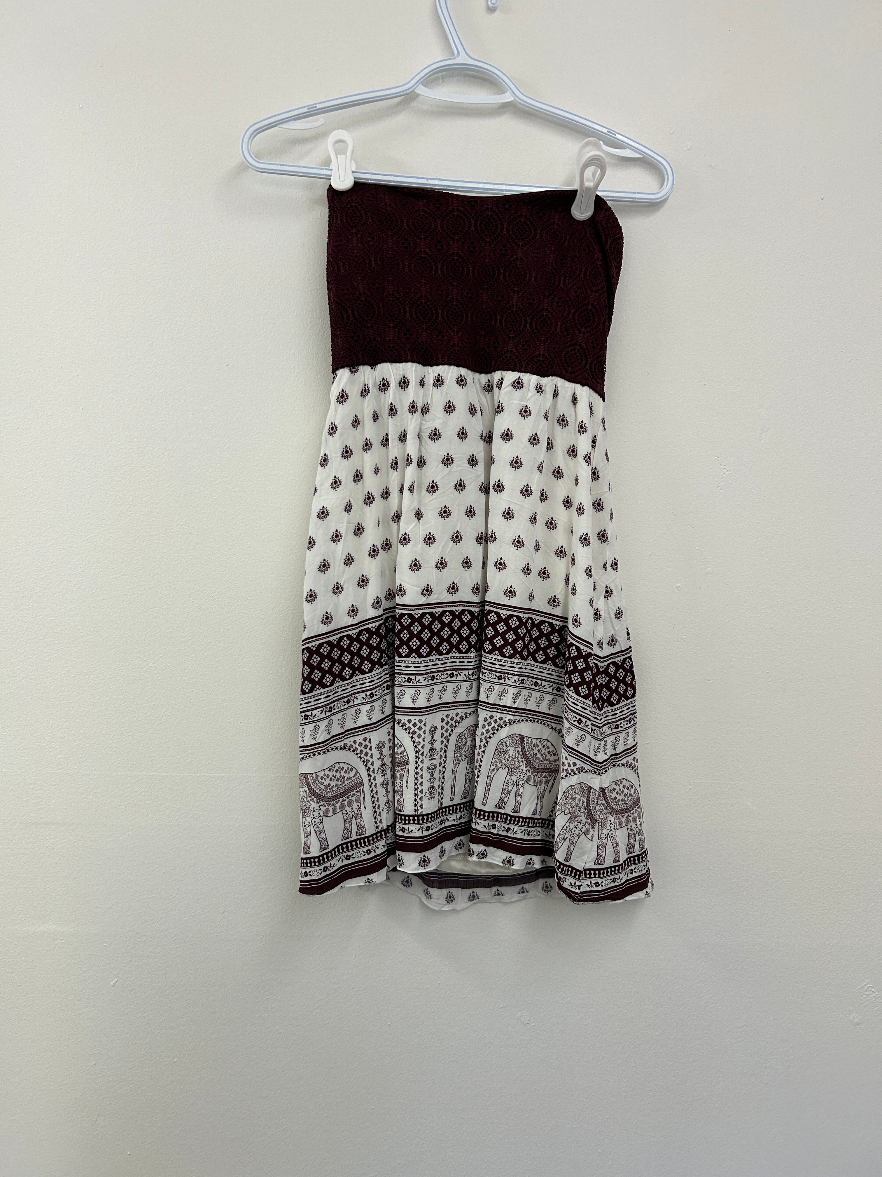 Robe courte imprimé éléphants — Empcyre