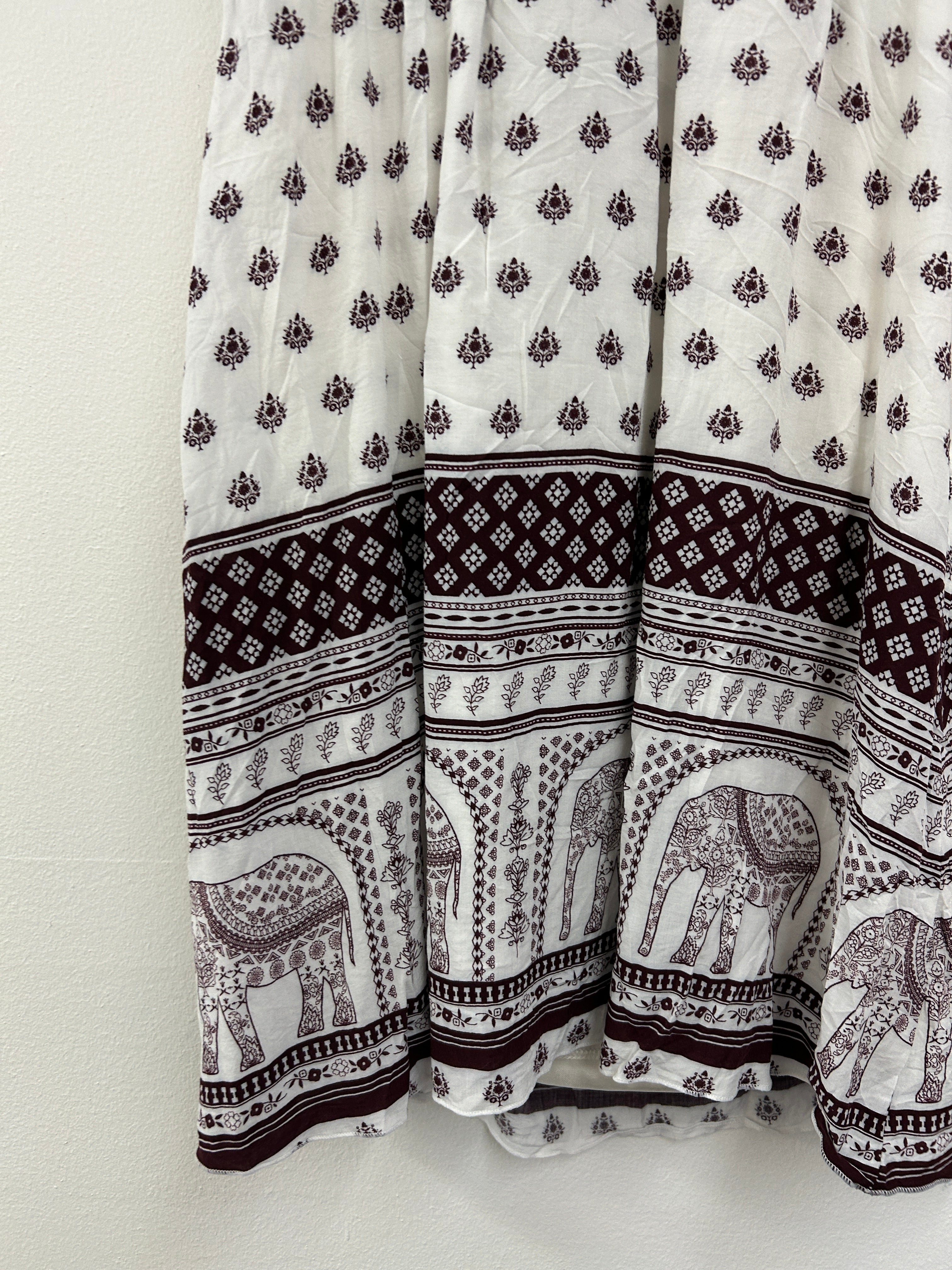 Robe courte imprimé éléphants — Empcyre