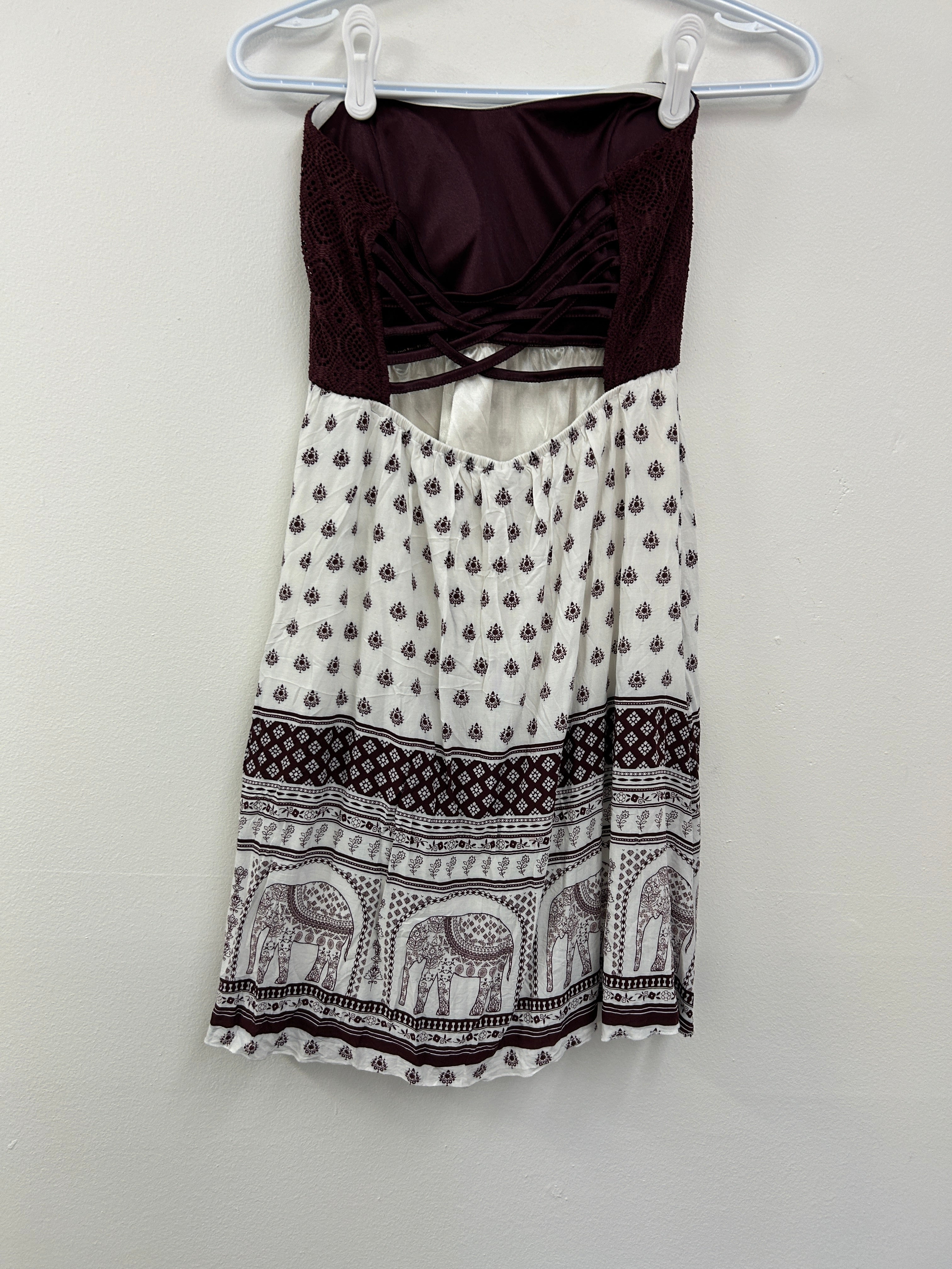 Robe courte imprimé éléphants — Empcyre