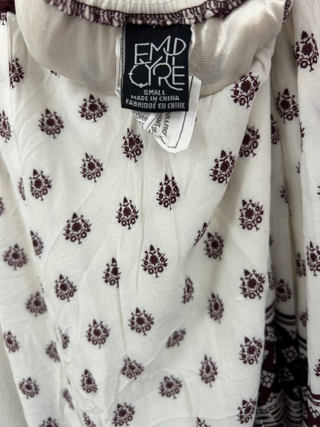 Robe courte imprimé éléphants — Empcyre