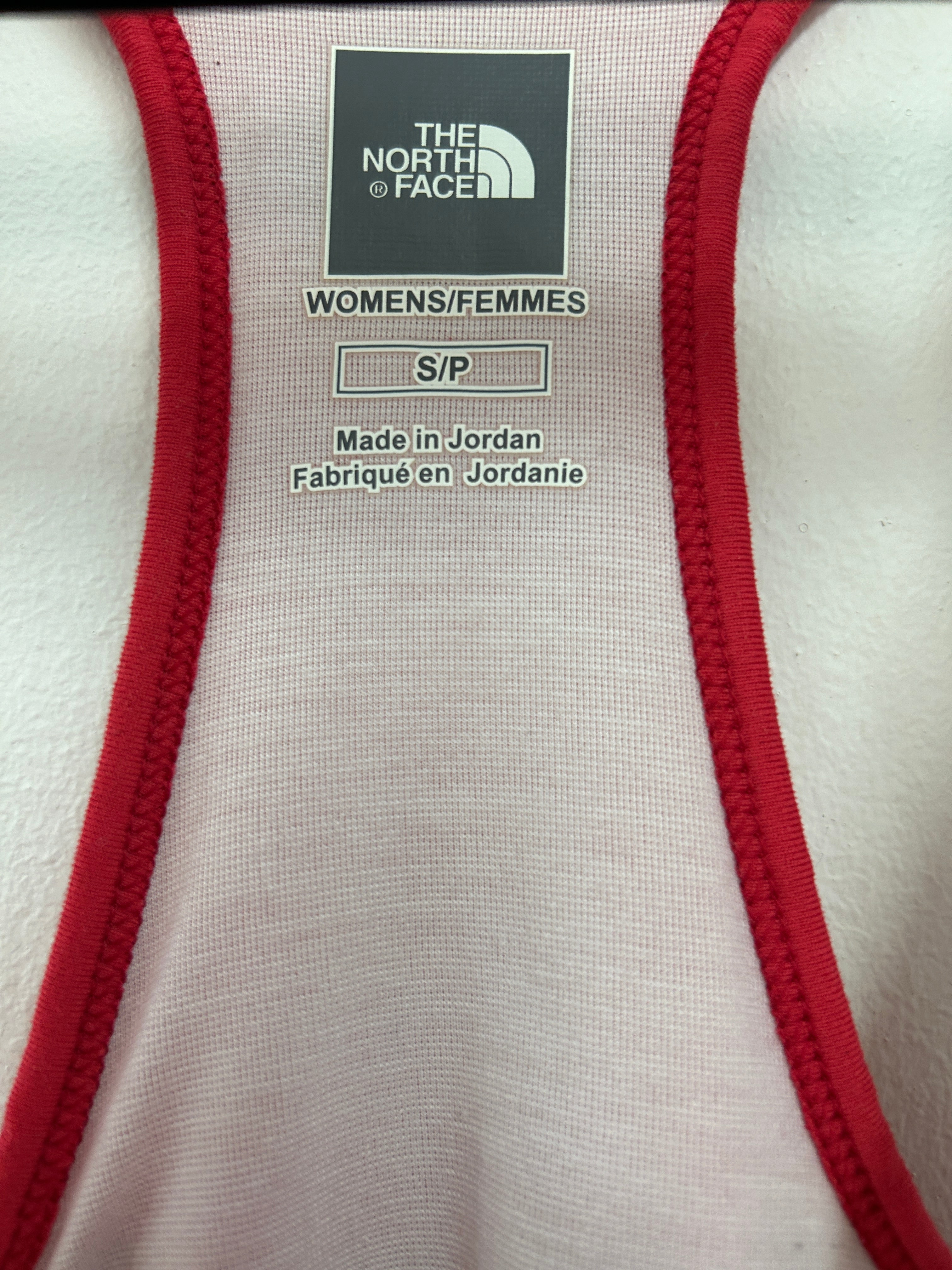 Robe rouge sport à dos nageur — The North Face