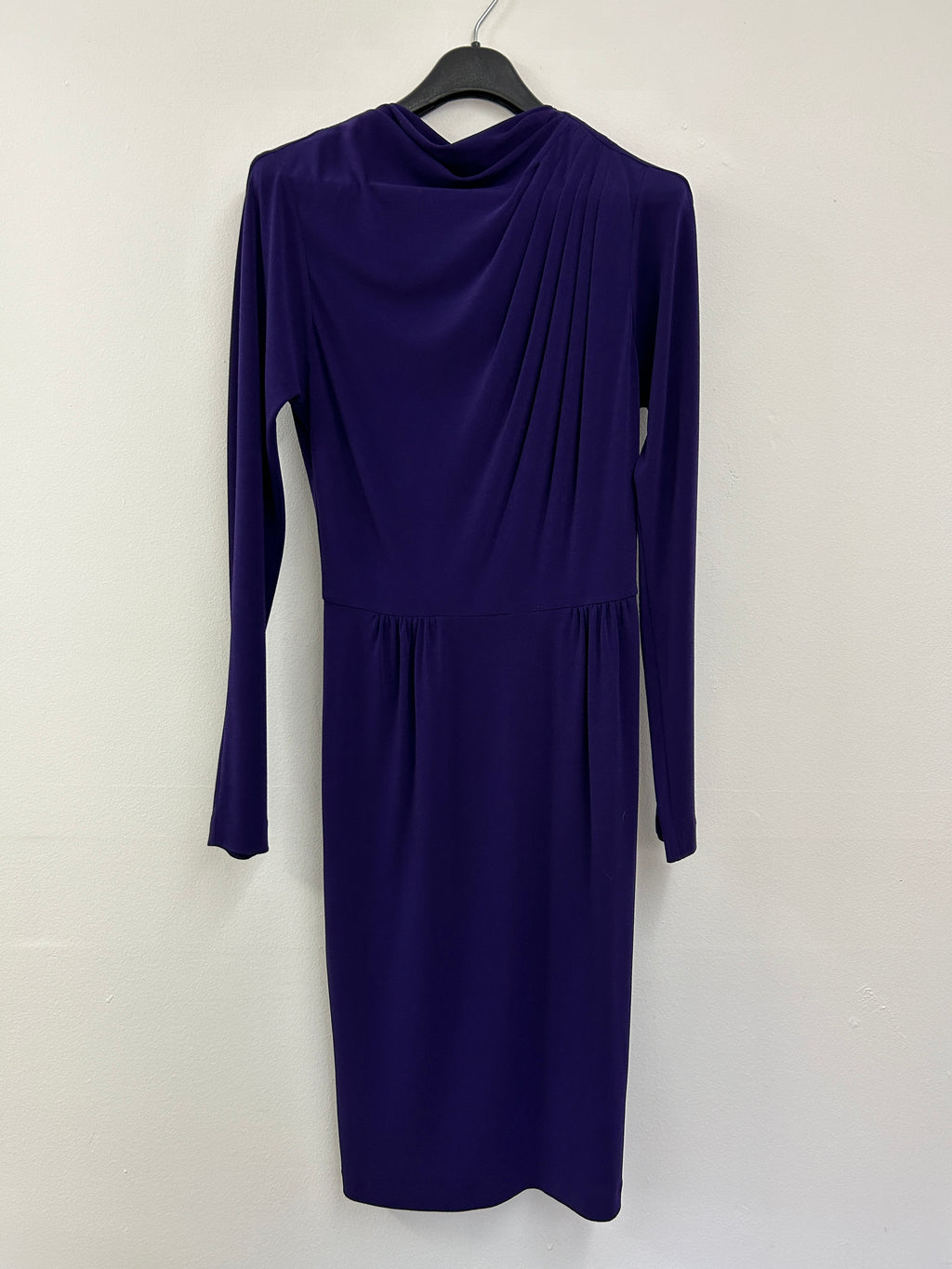 Robe élégante plissée violette – Rachel Zoe