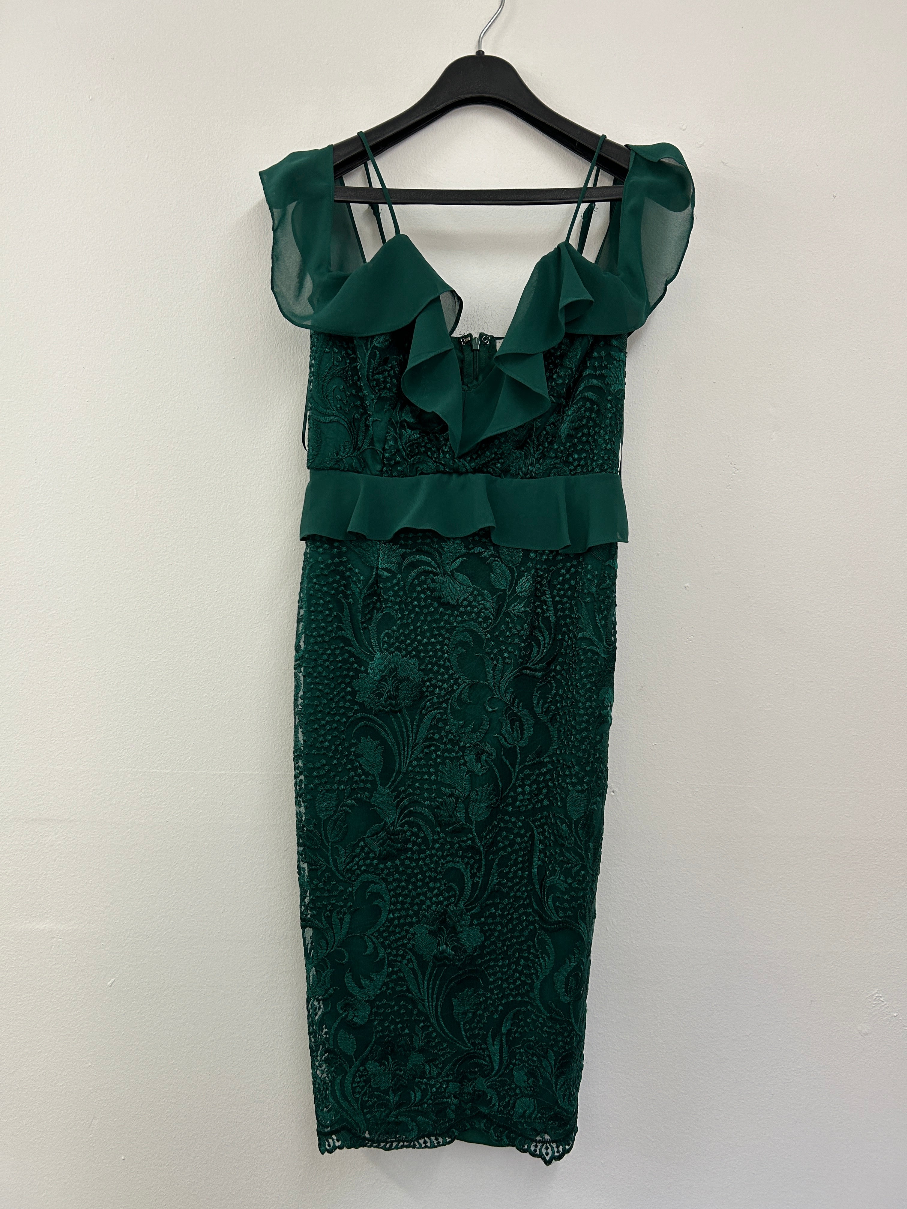 Robe élégante vert émeraude – Maniju