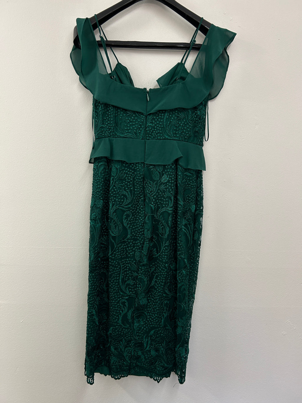 Robe élégante vert émeraude – Maniju
