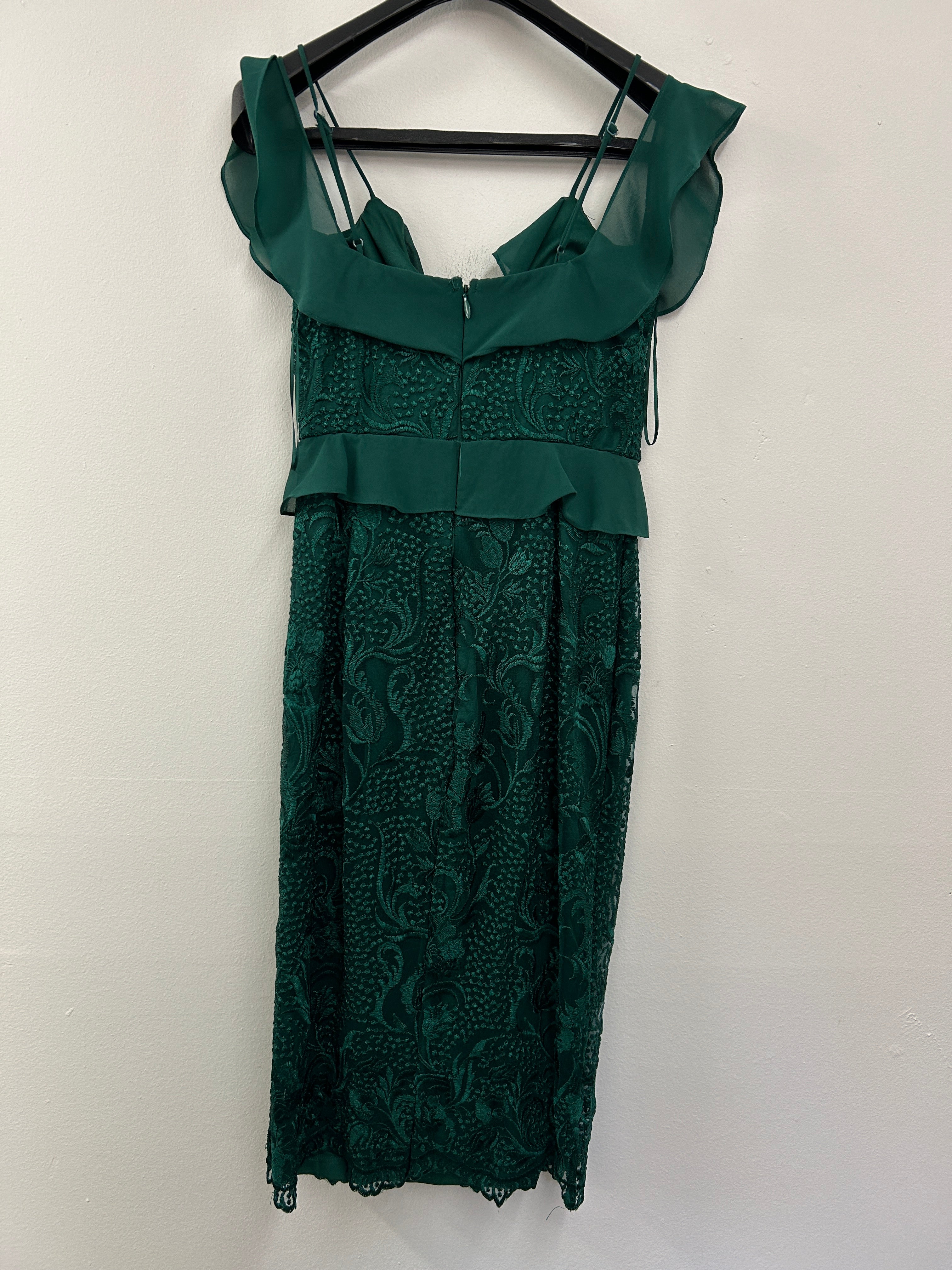 Robe élégante vert émeraude – Maniju