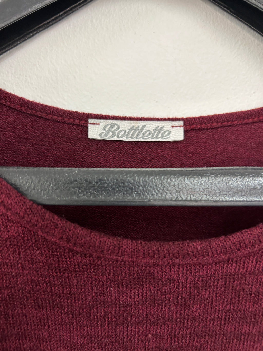 Robe pull bordeaux – Bottlette