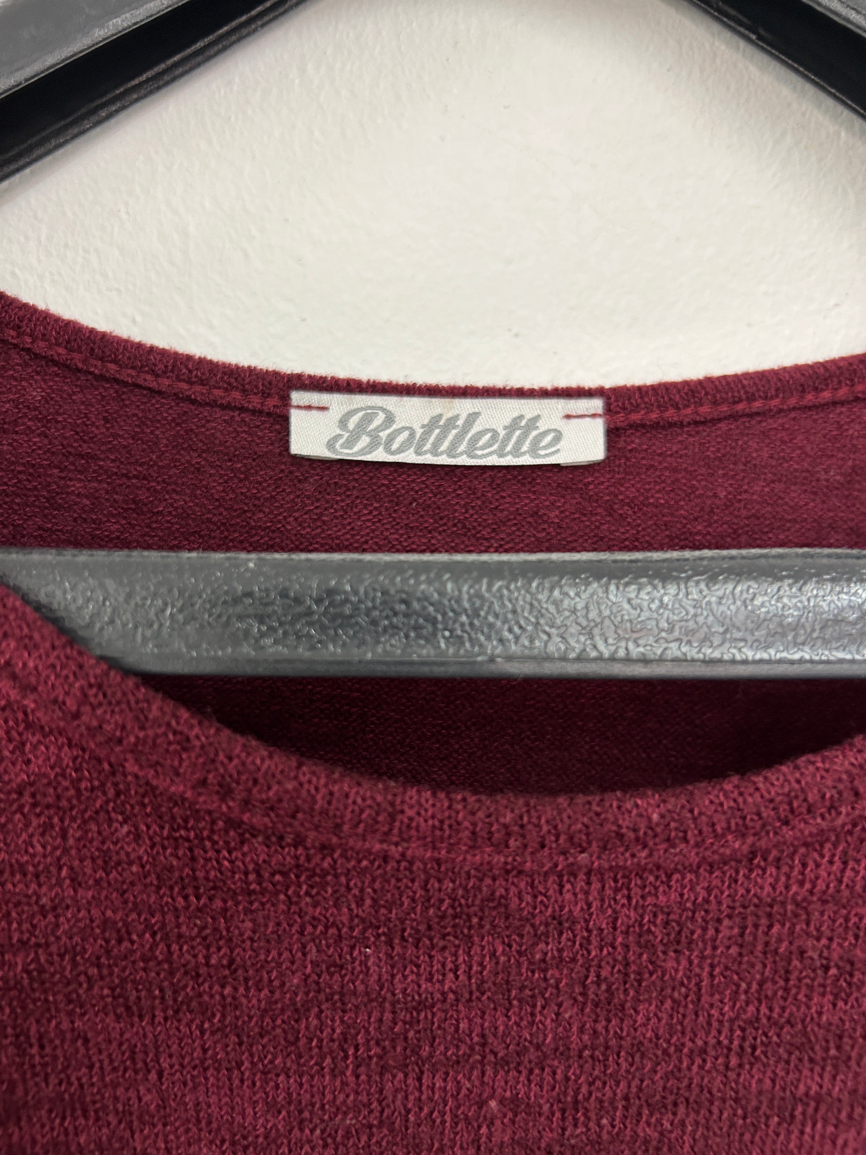 Robe pull bordeaux – Bottlette