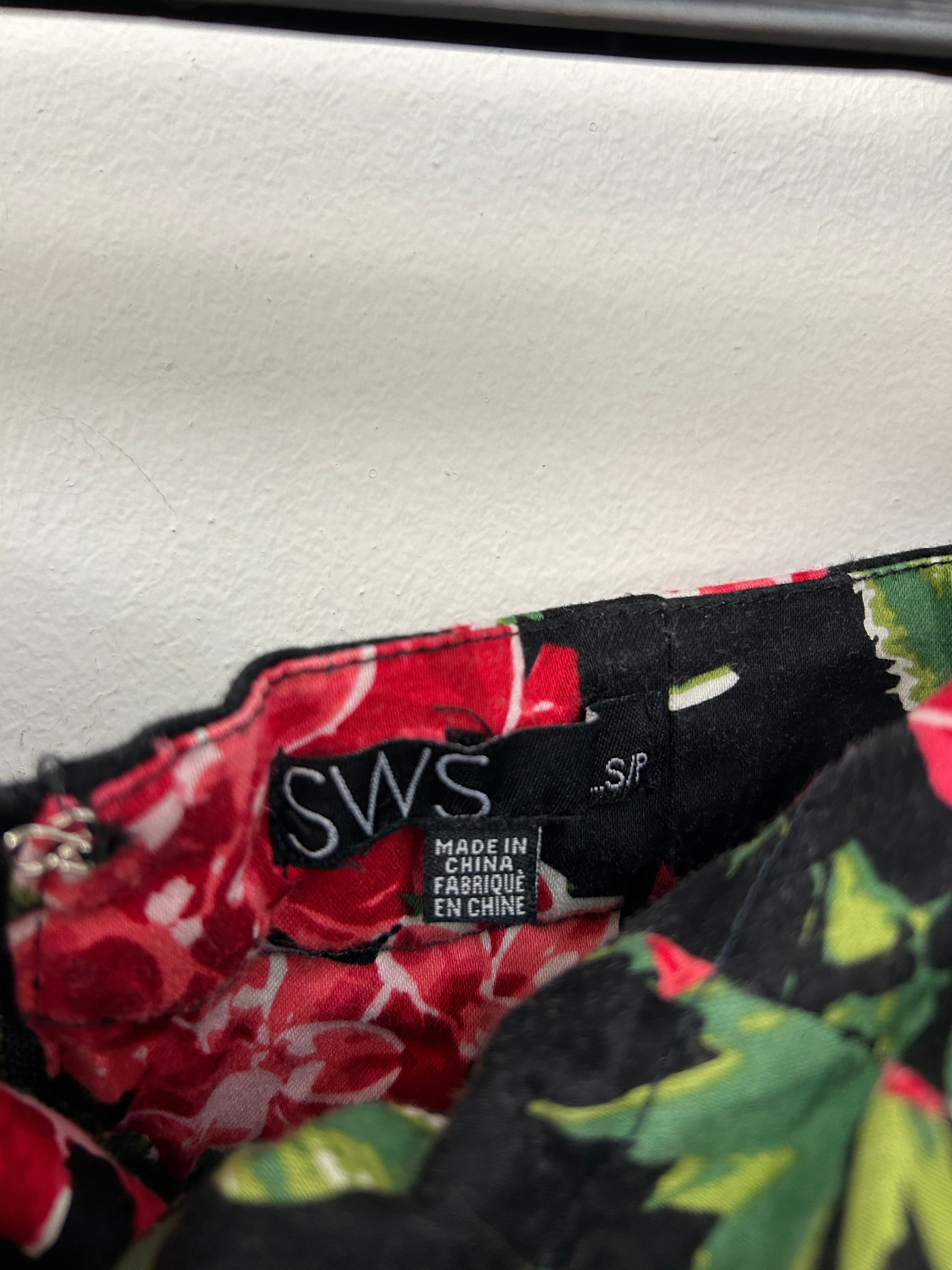 Robe mini bustier florale – SWS