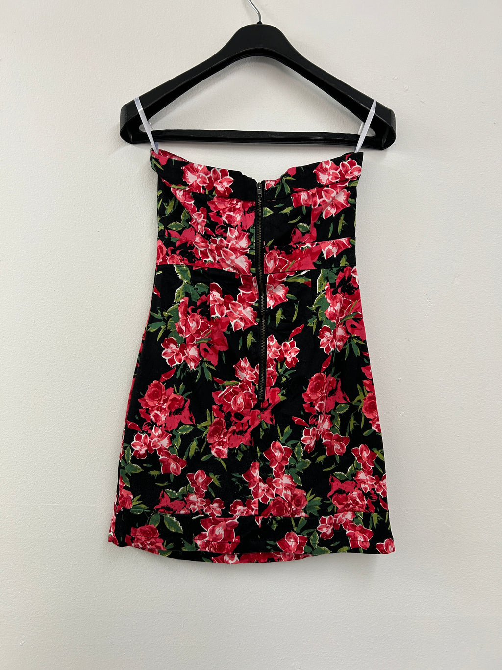 Robe mini bustier florale – SWS