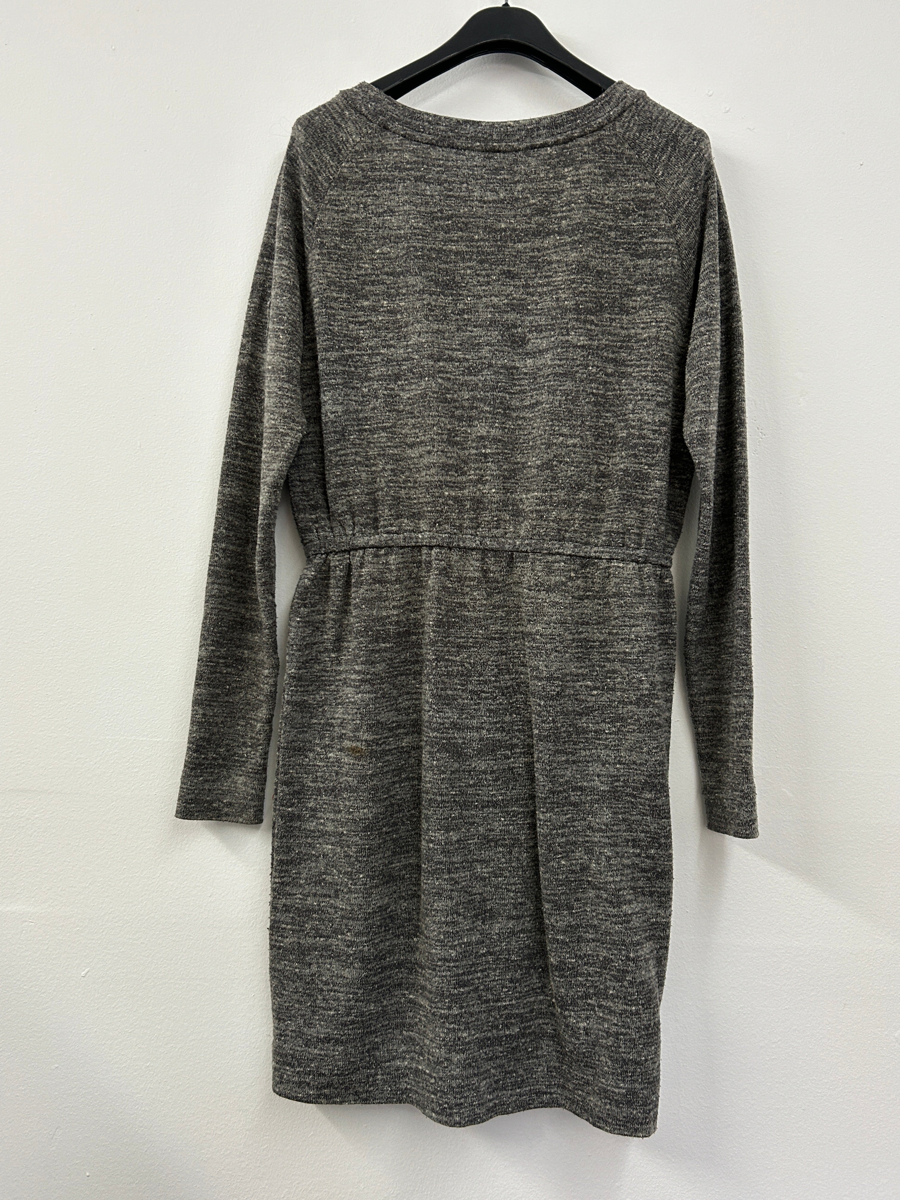 Robe chandail en tricot gris – ORB Light