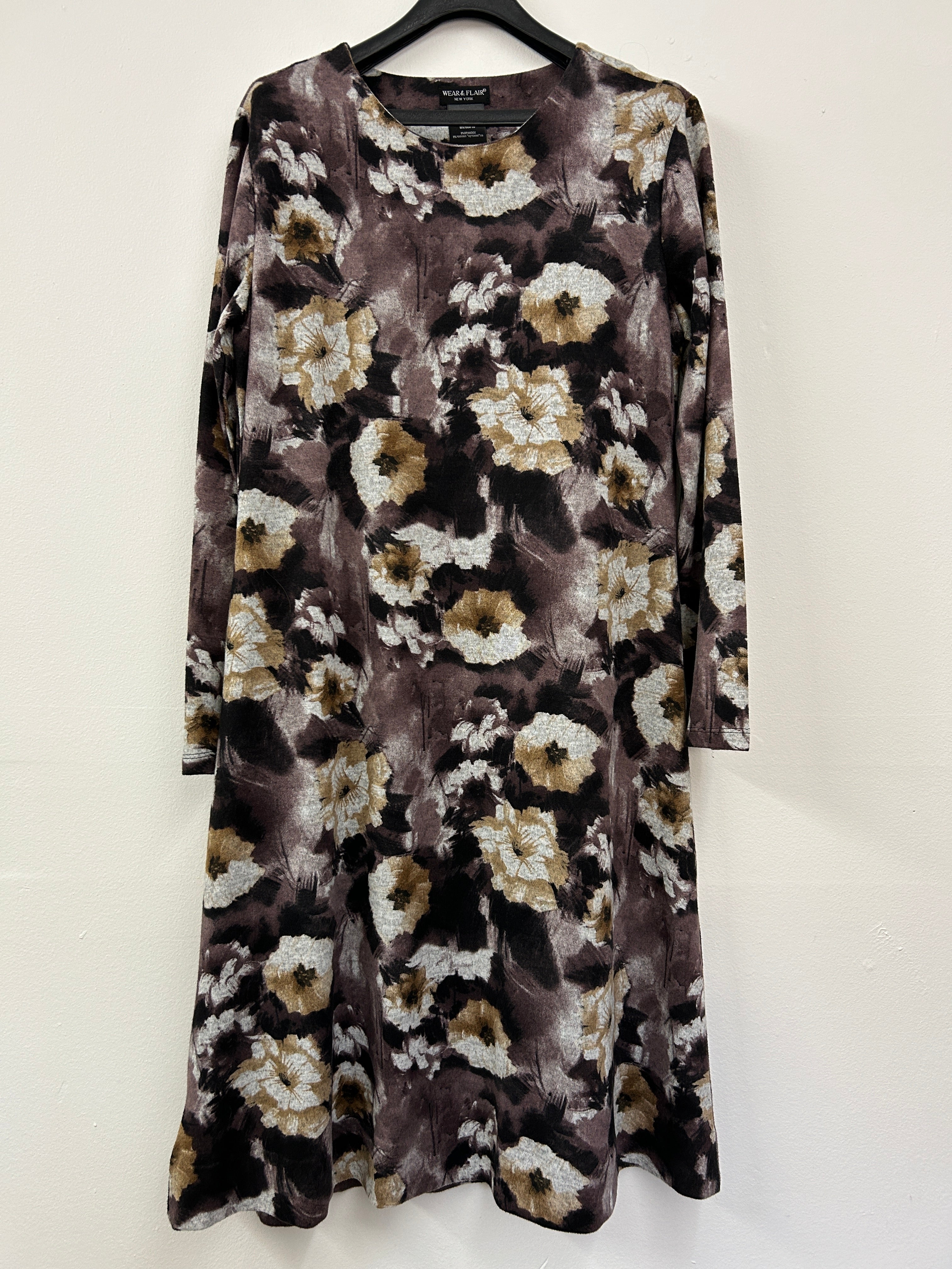 Robe florale à manches longues – Wear & Flair