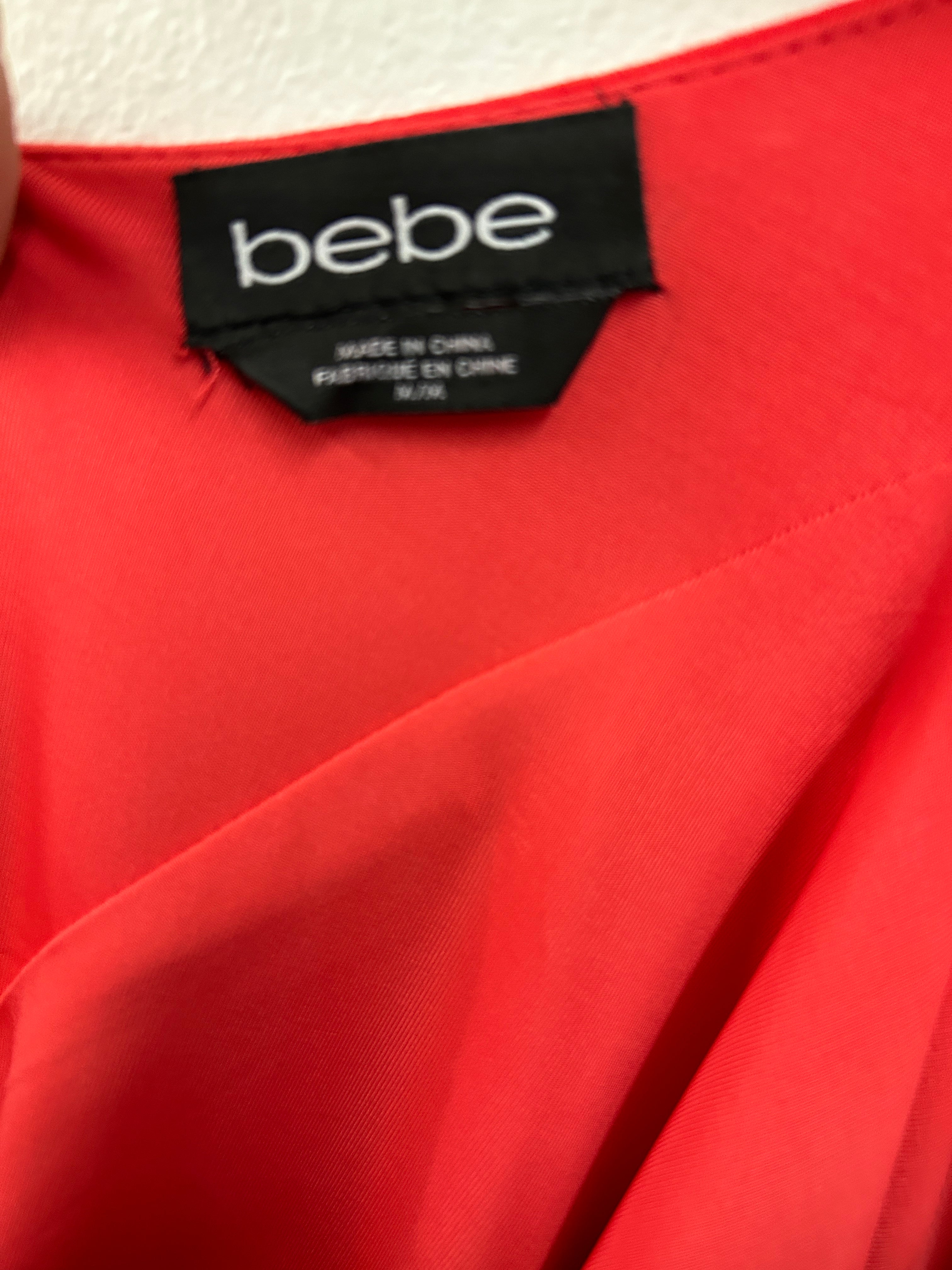 Robe rouge asymétrique – BEBE