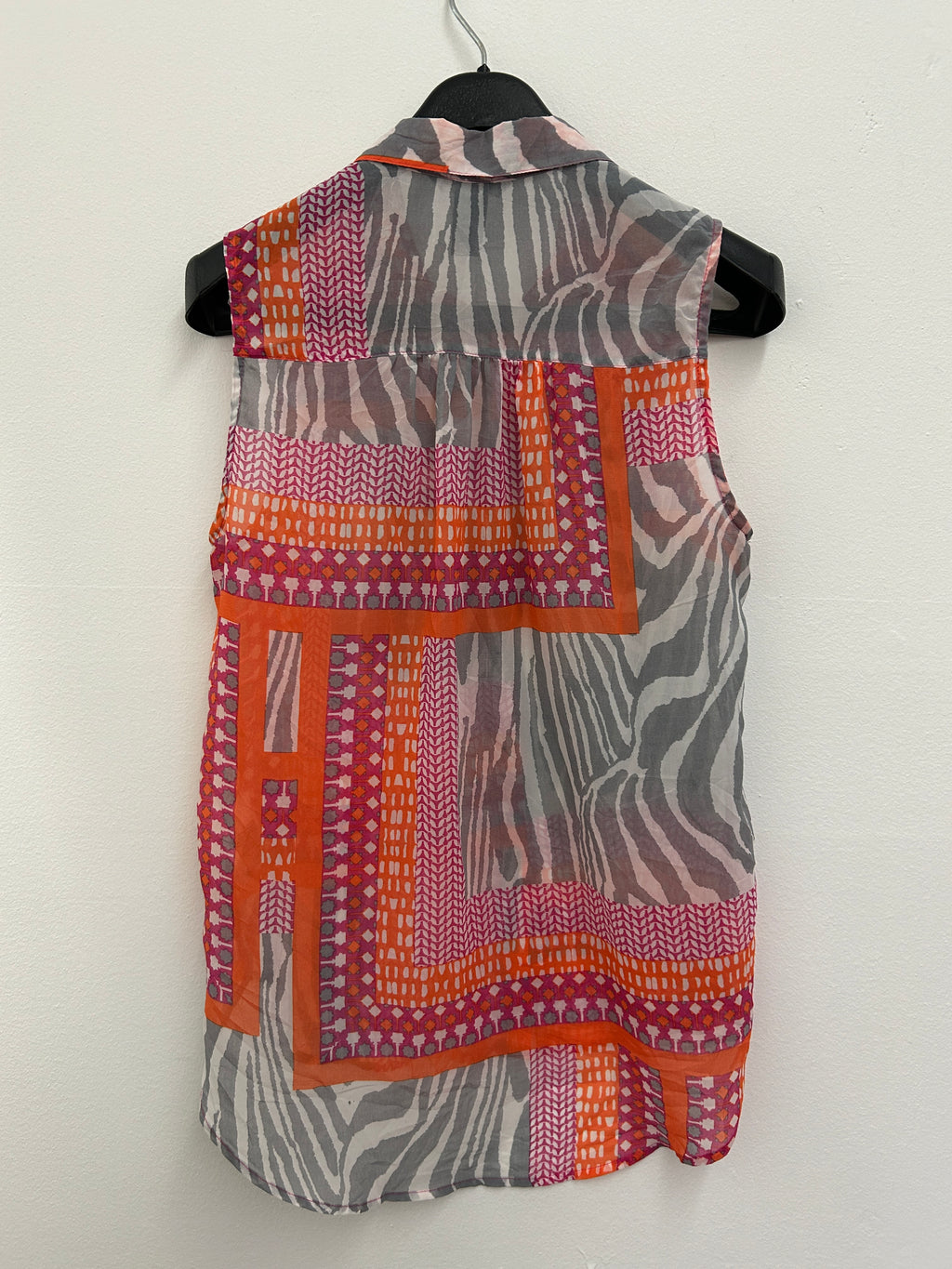 Chemise sans manches imprimée multicolore – H&M