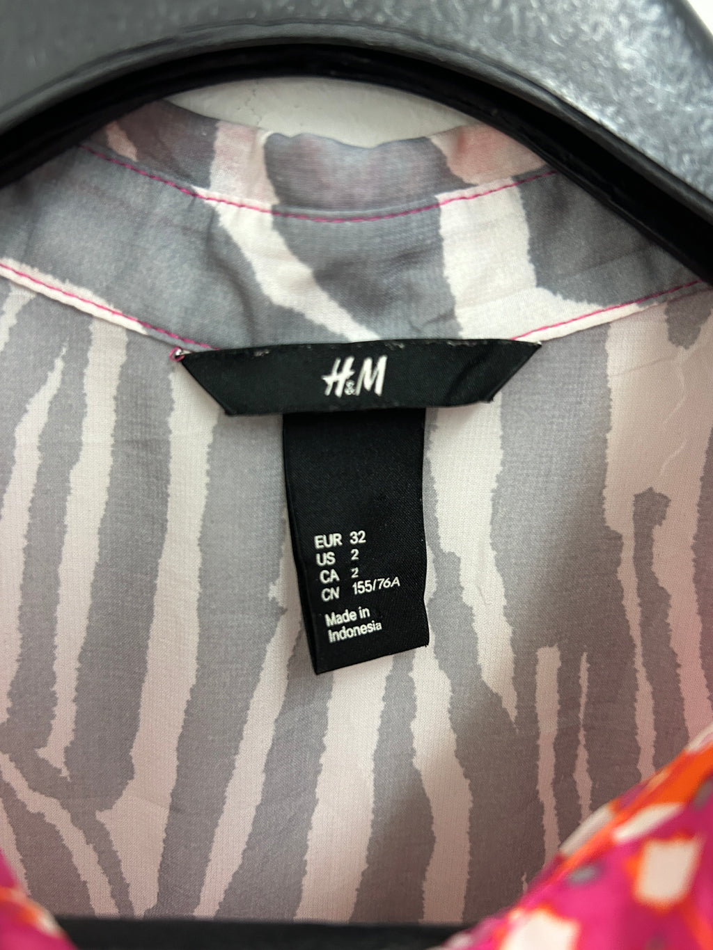 Chemise sans manches imprimée multicolore – H&M
