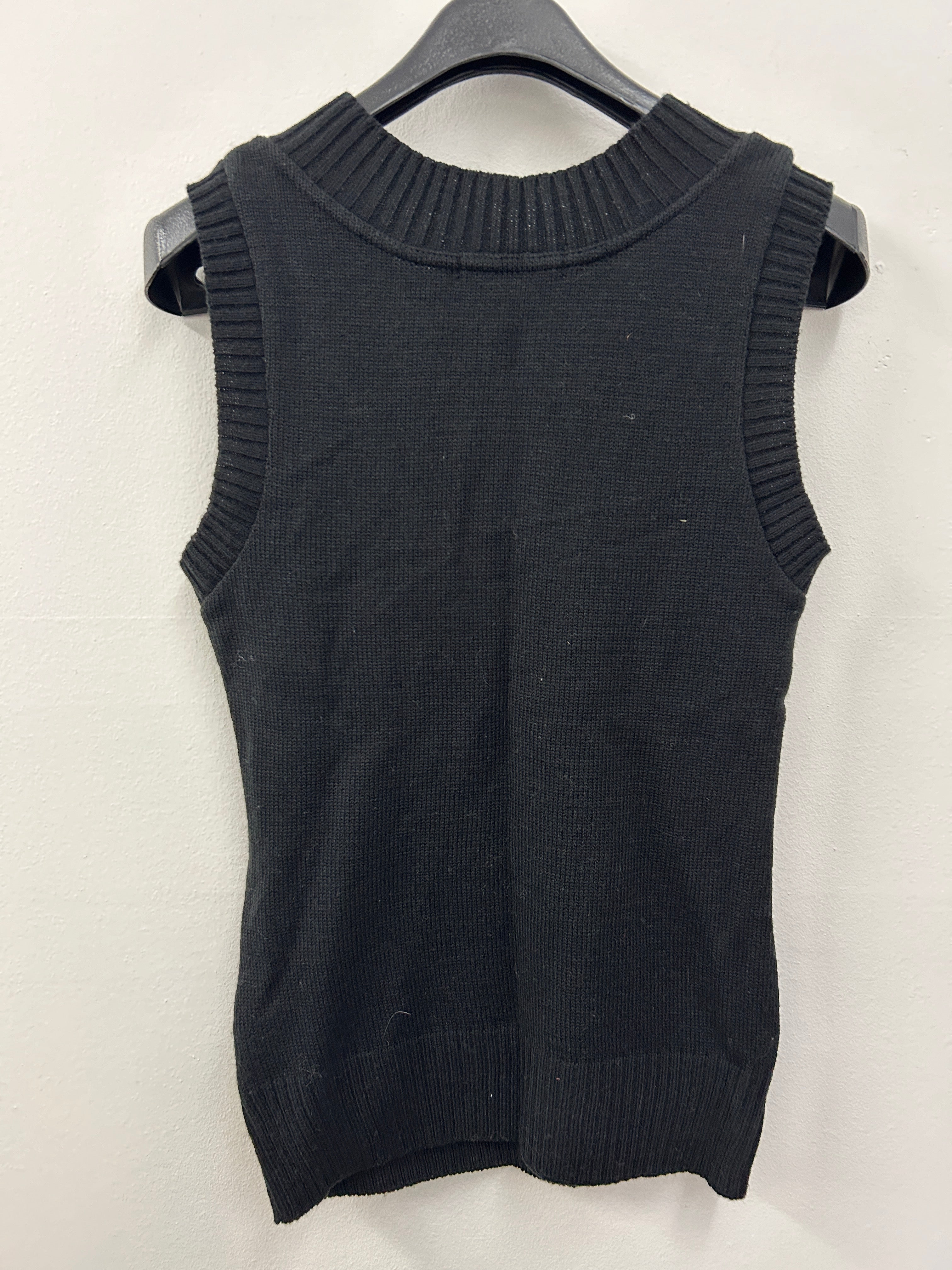 Chandail sans manches à motif géométrique