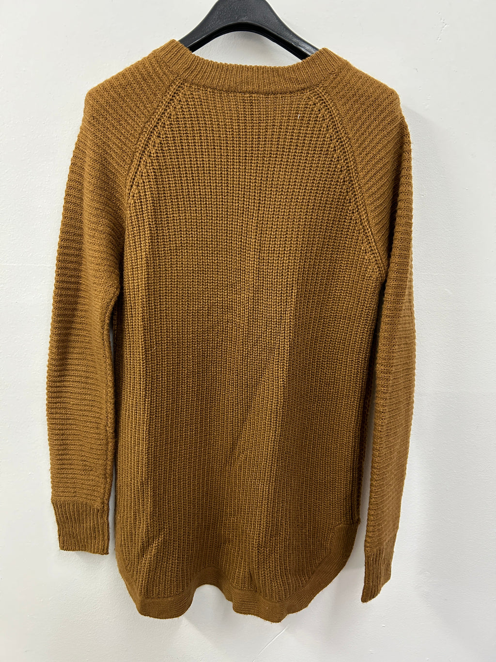 Chandail tricoté brun caramel – Twik