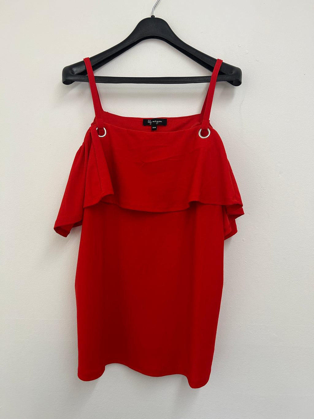 Hauts rouge à bretelles – Lily Morgan