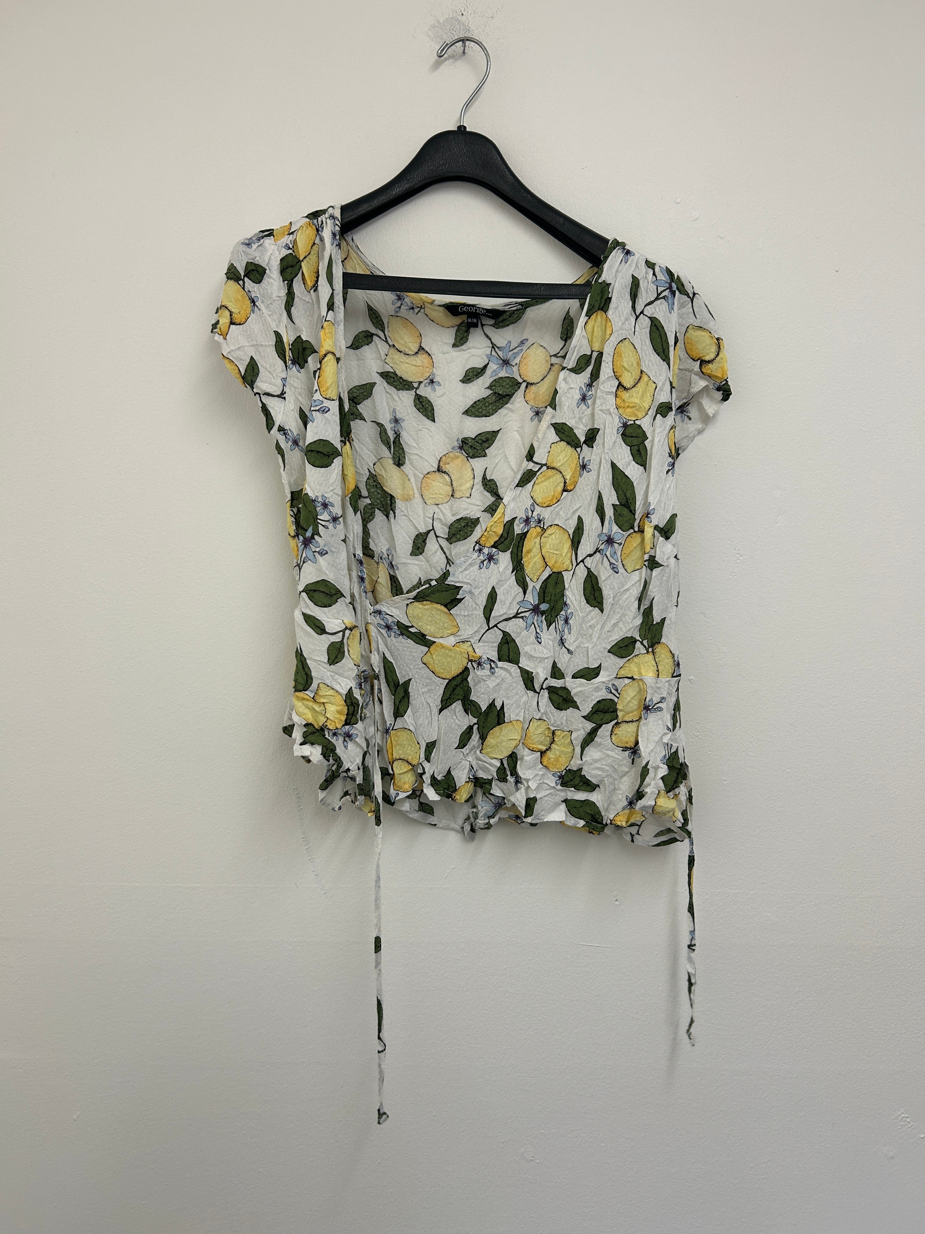 Haut à motif citron