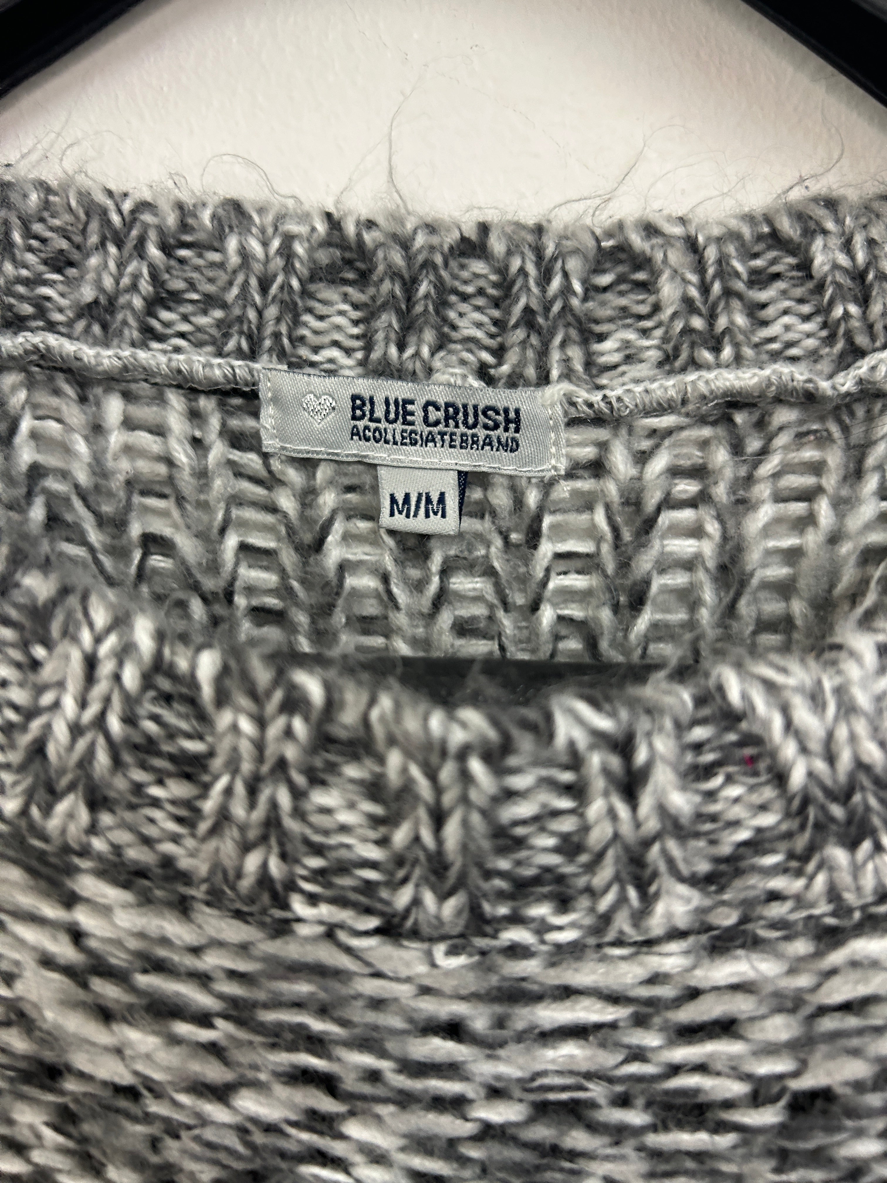 Chandail tricoté gris dégradé — BLUE CRUSH