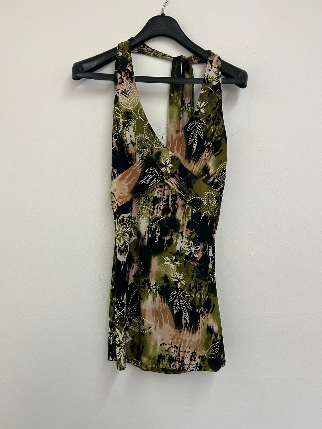 Haut imprimé vert et noir — GUILTY