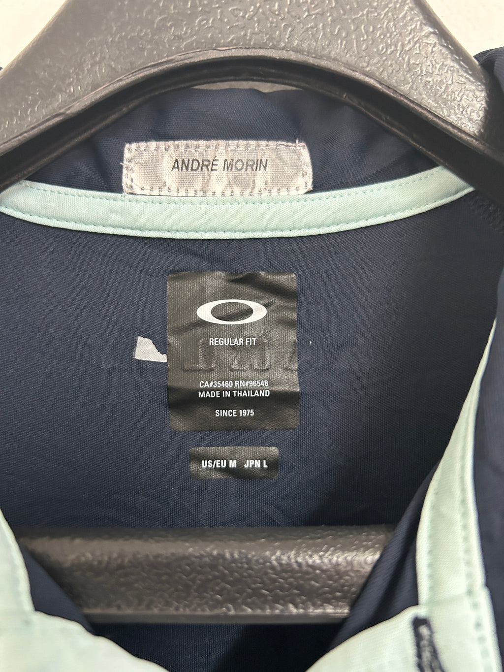 polo-bleu-marine-oakley