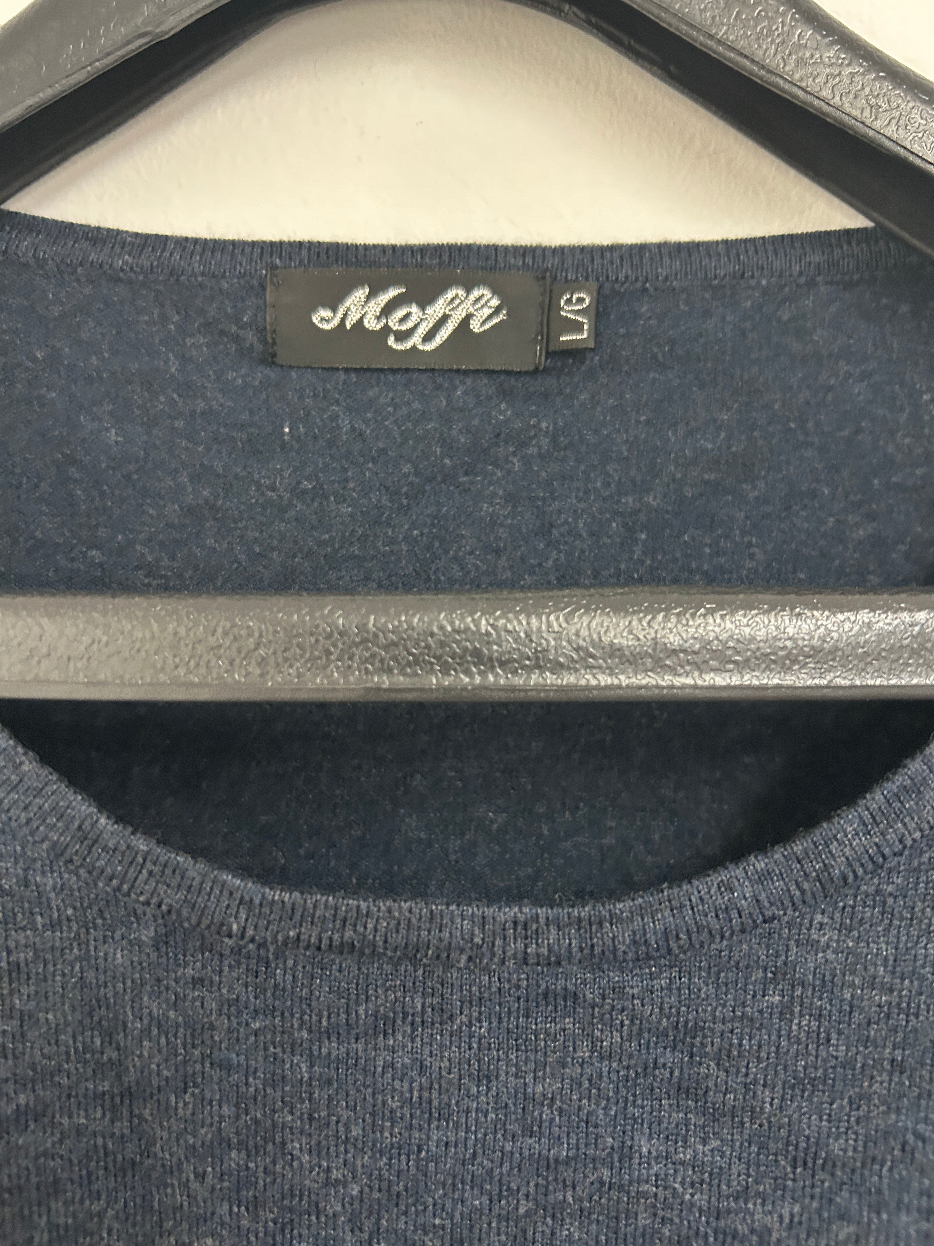 Haut bleu marine manches 3/4 — MOFFI