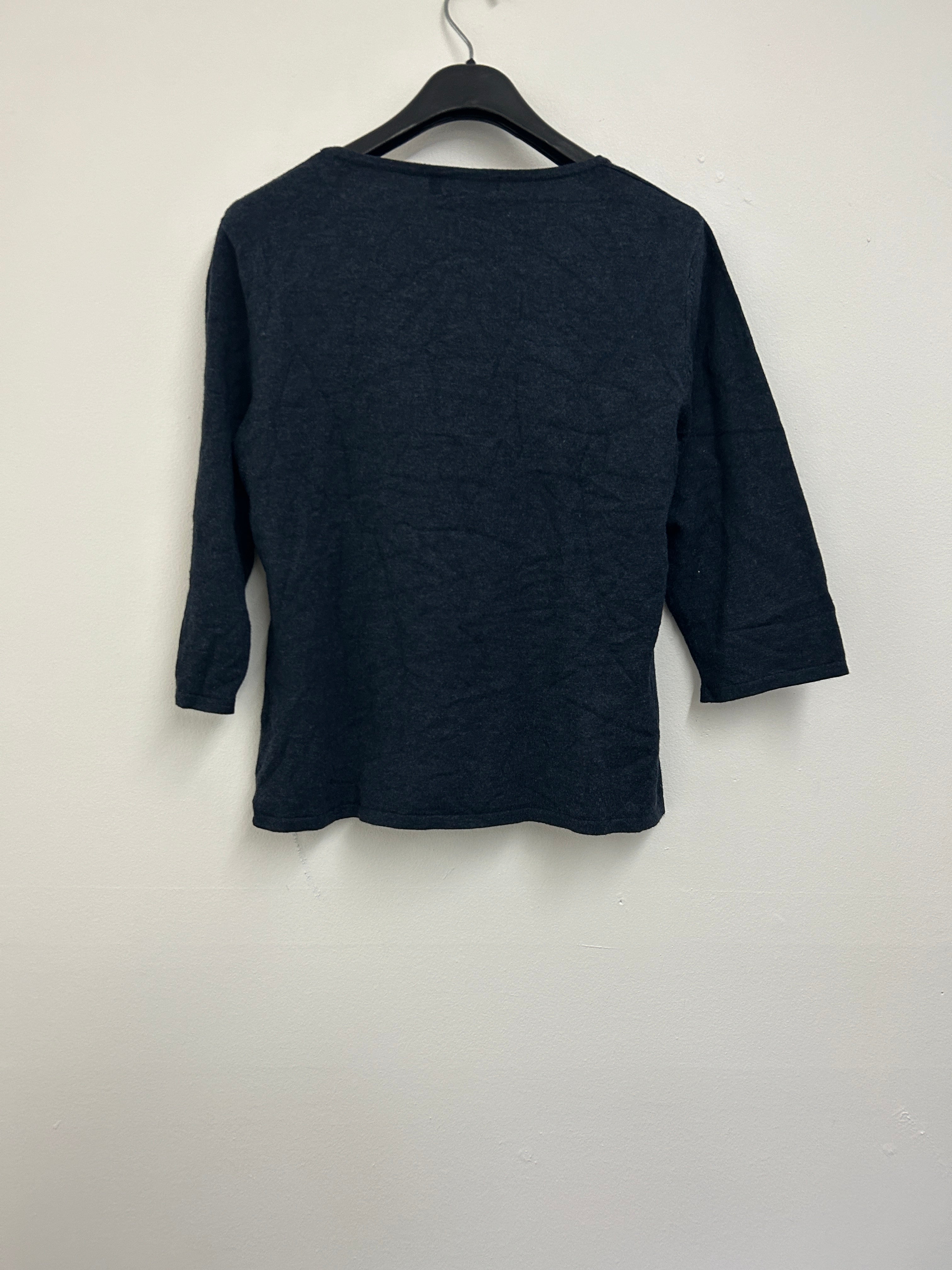 Haut bleu marine manches 3/4 — MOFFI