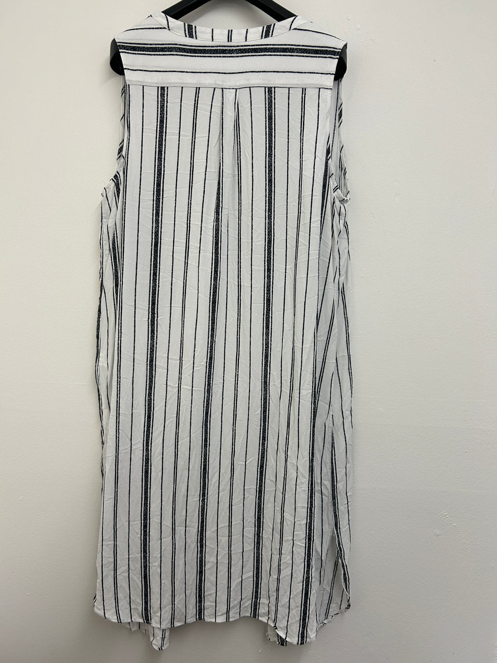 Chemise longue à rayures verticales — Reitmans