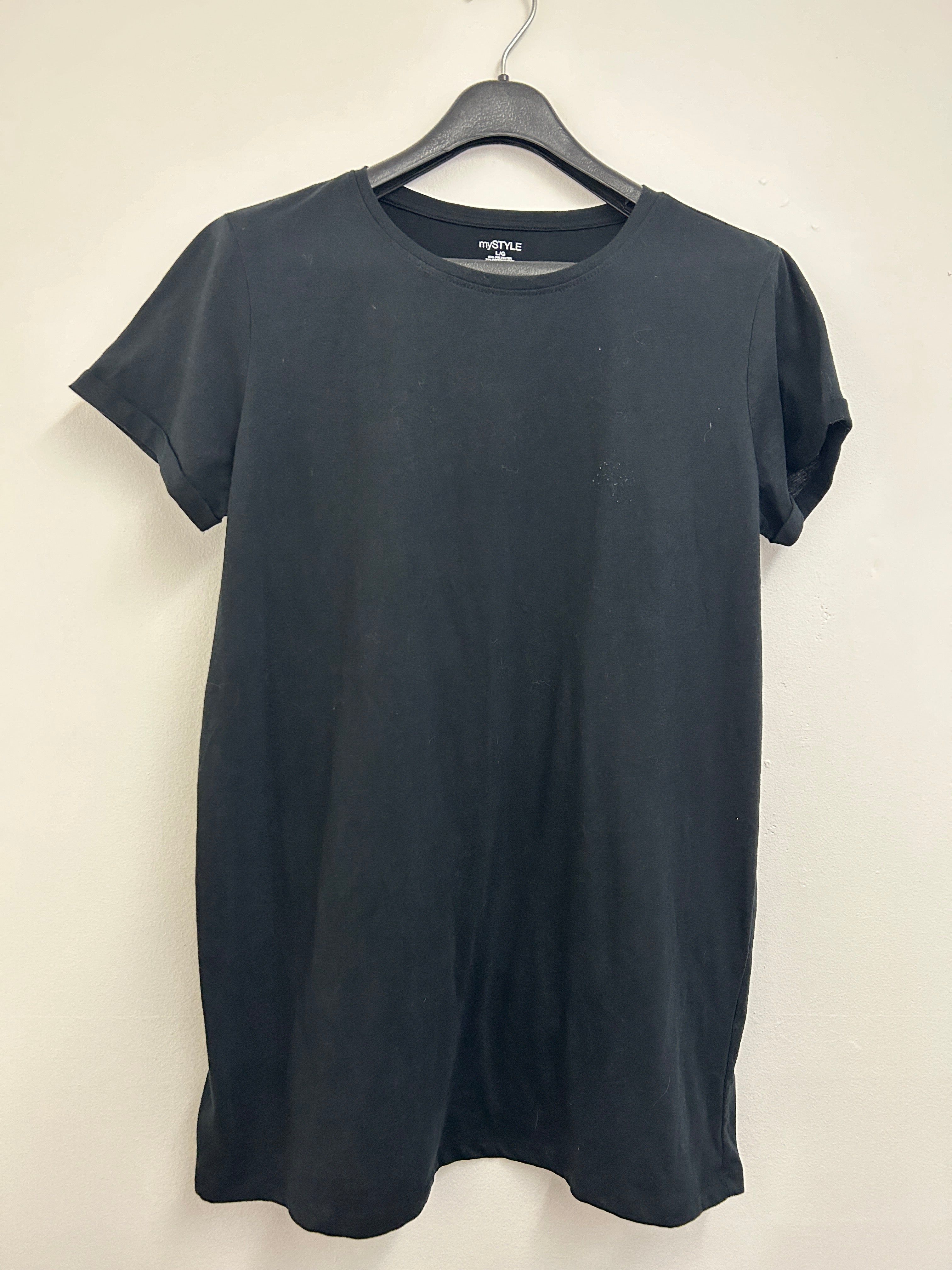 T-shirt noir basique — mySTYLE