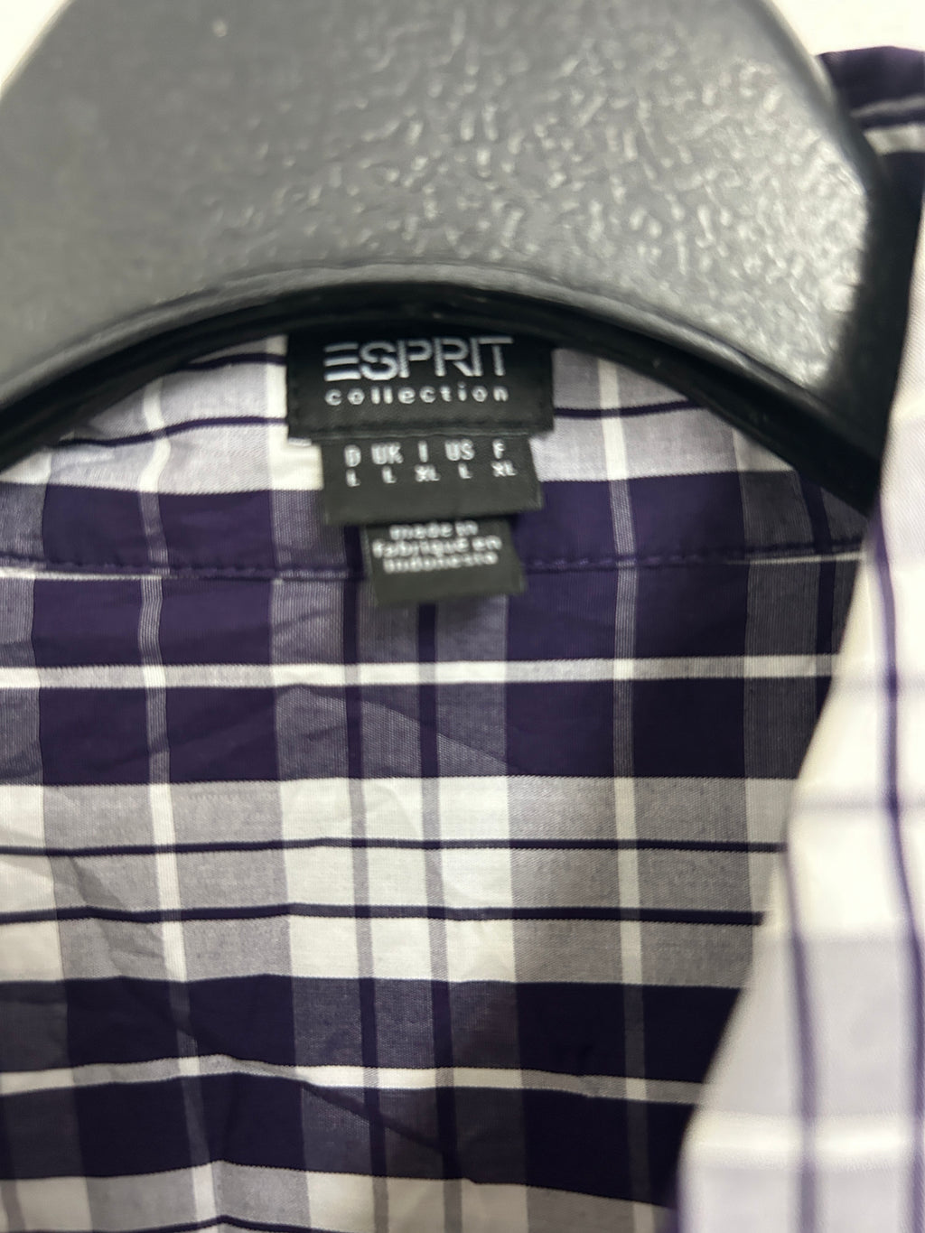 chemise-a-carreaux-mauve-marine-et-blanche