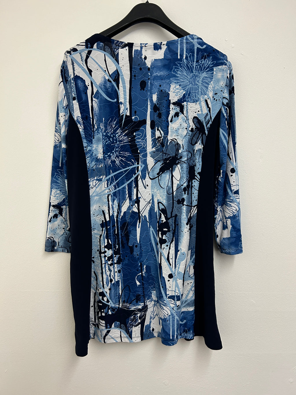 Haut à motifs artistiques bleus - Emotions