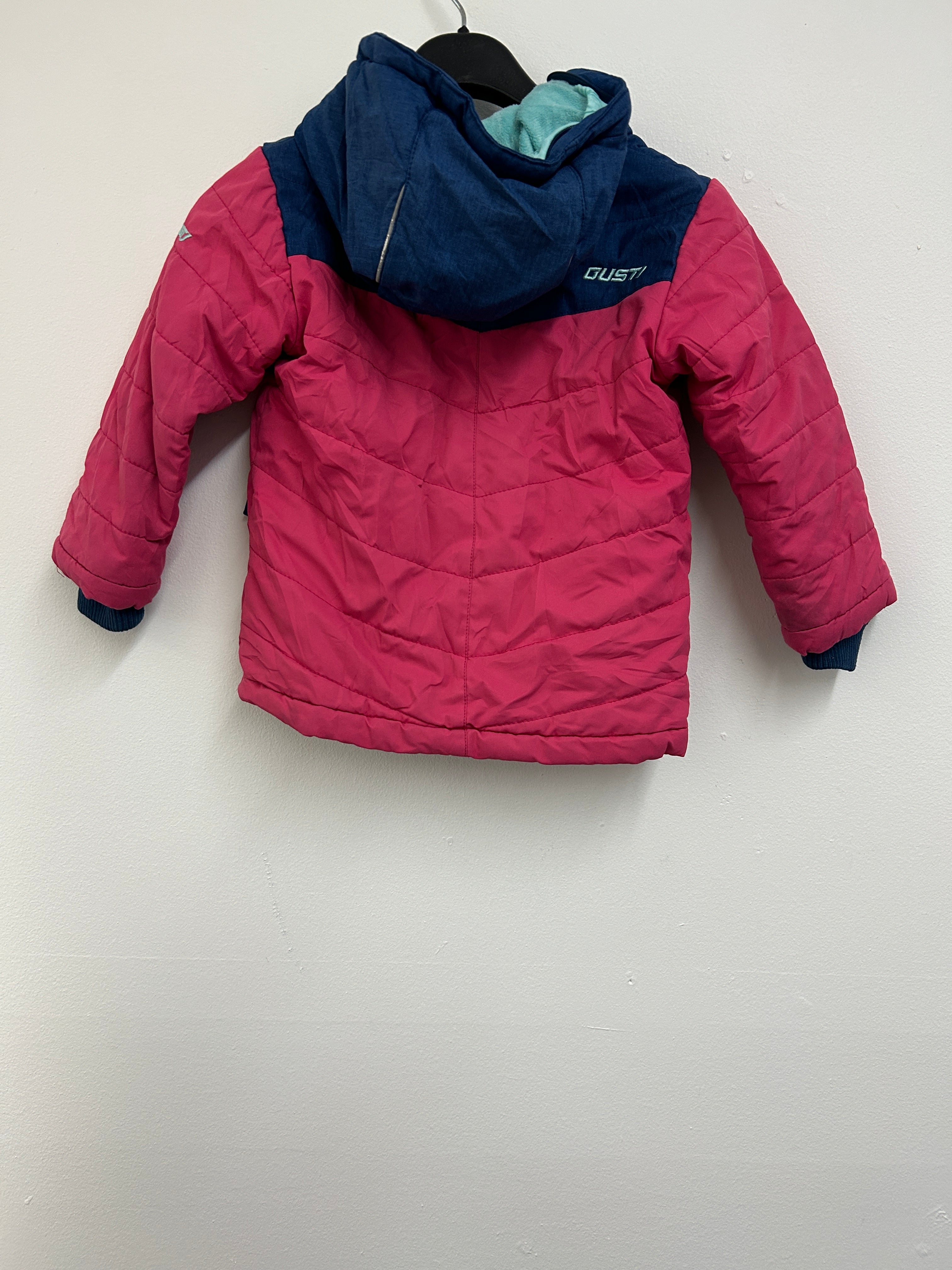 Manteau d’hiver rose et bleu — GUSTI