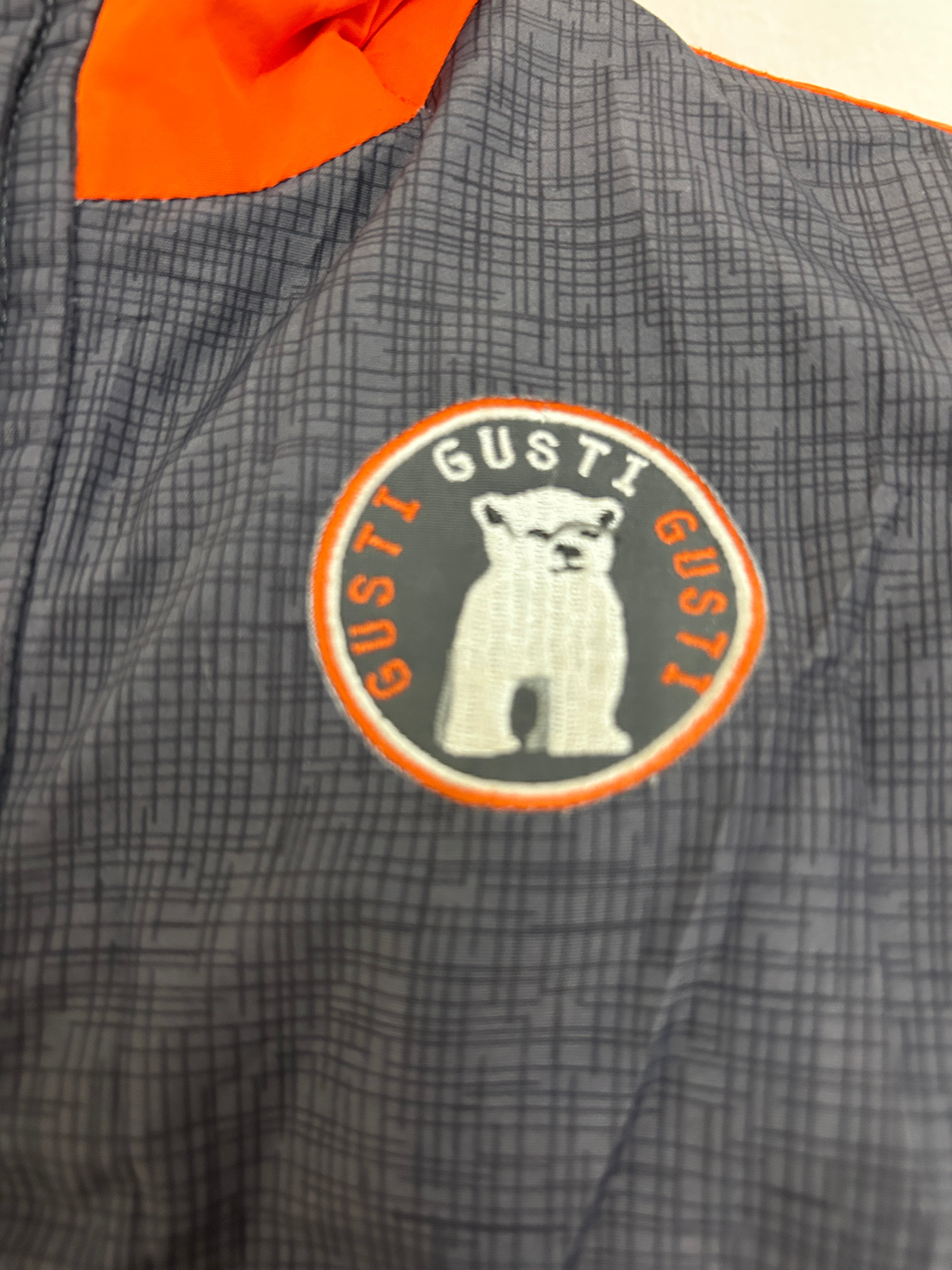 Manteau d’hiver orange et gris — GUSTI