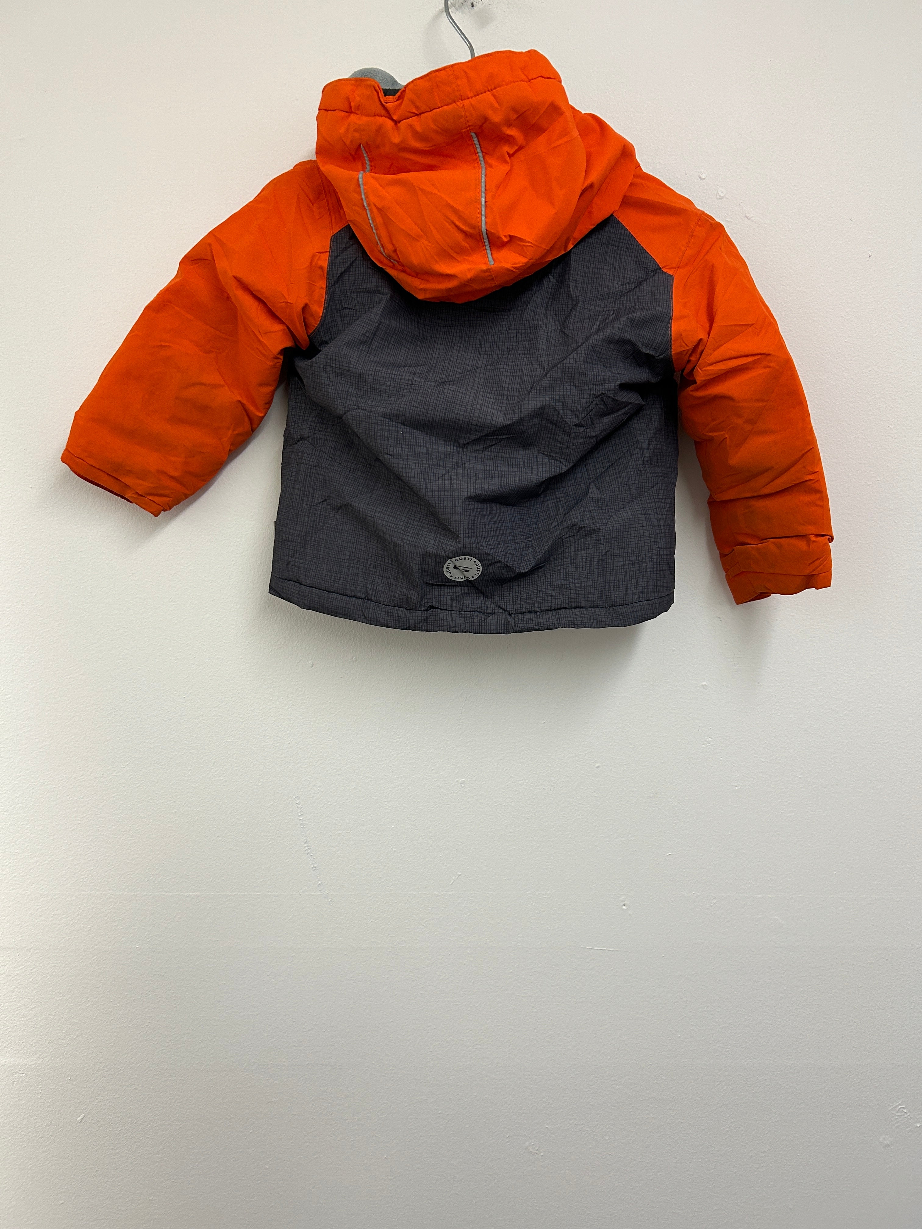 Manteau d’hiver orange et gris — GUSTI